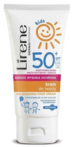 Lirene Kids Krem do twarzy SPF50+