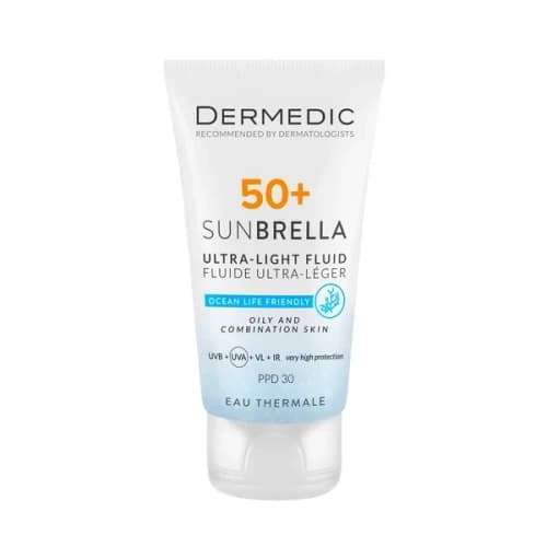 Sunbrella SPF50+ Ultralekki krem ochronny do skóry tłustej i mieszanej