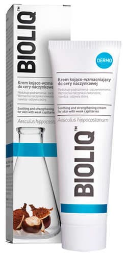 BIOLIQ DERMO Krem kojąco - wzmacniający do cery naczynkowej