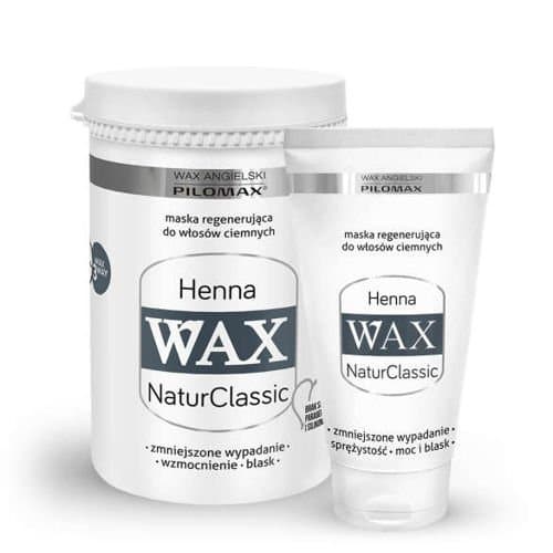 WAX Pilomax NaturClassic Henna maska regenerująca do włosów ciemnych