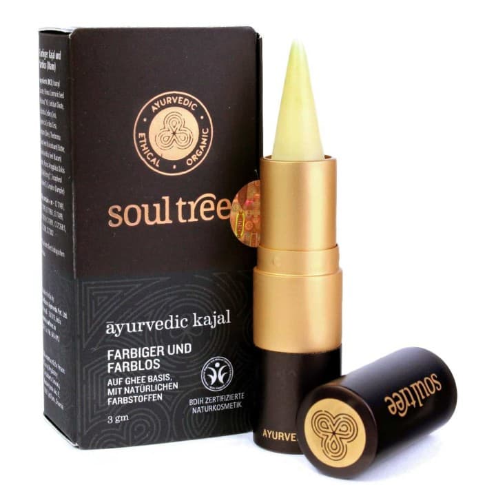 Kajal BIO BEZBARWNY SoulTree Ayurvedic BDIH certyfikat ekologiczności
