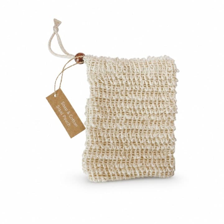 Woreczek na Mydło z Bawełny i Sizalu Najel SOAP COTTON SISAL