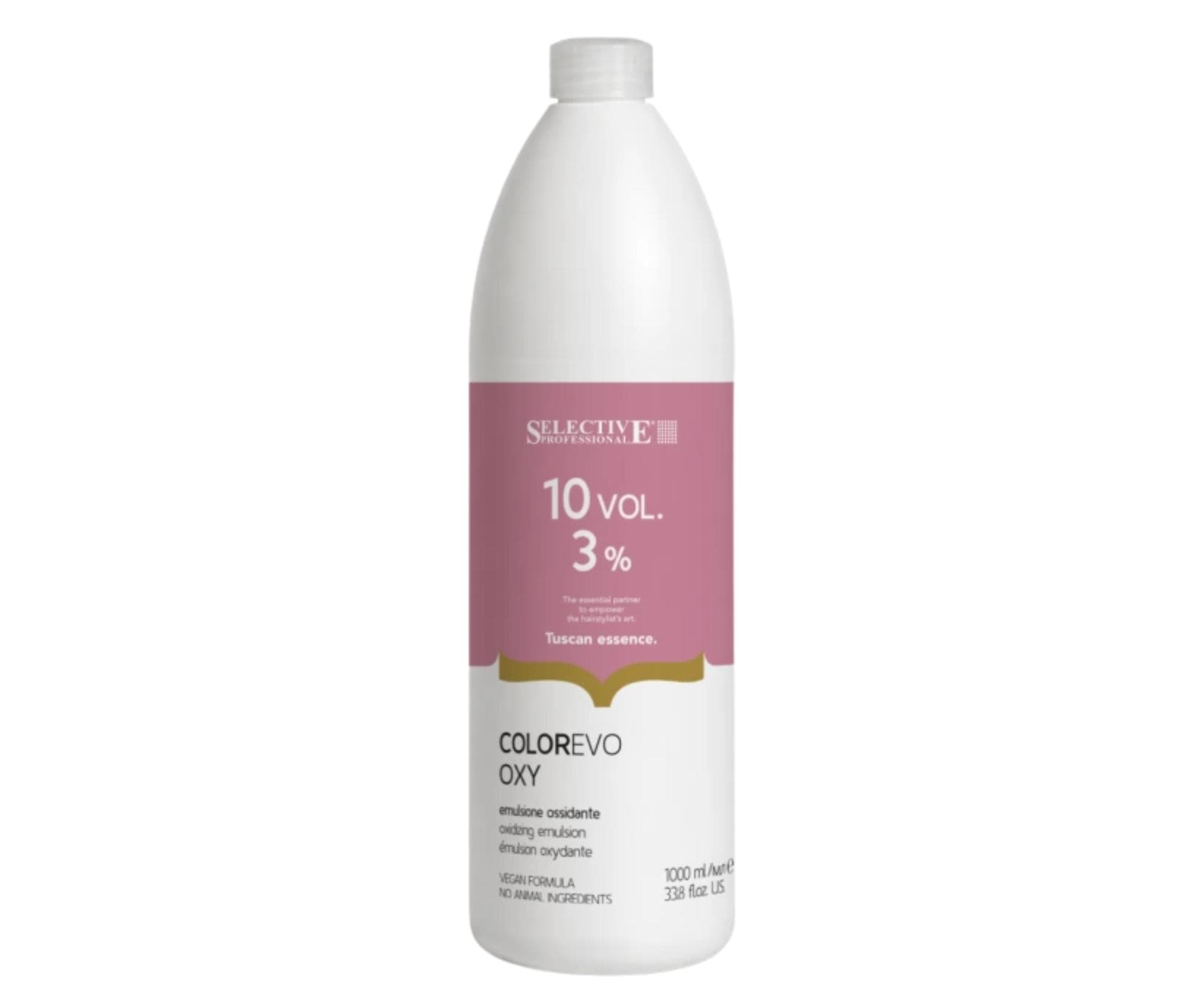 Perfumowana emulsja oksydacyjna Selective Professional ColorEvo Oxy Emulsion Oxydante 10 Vol. 3% -