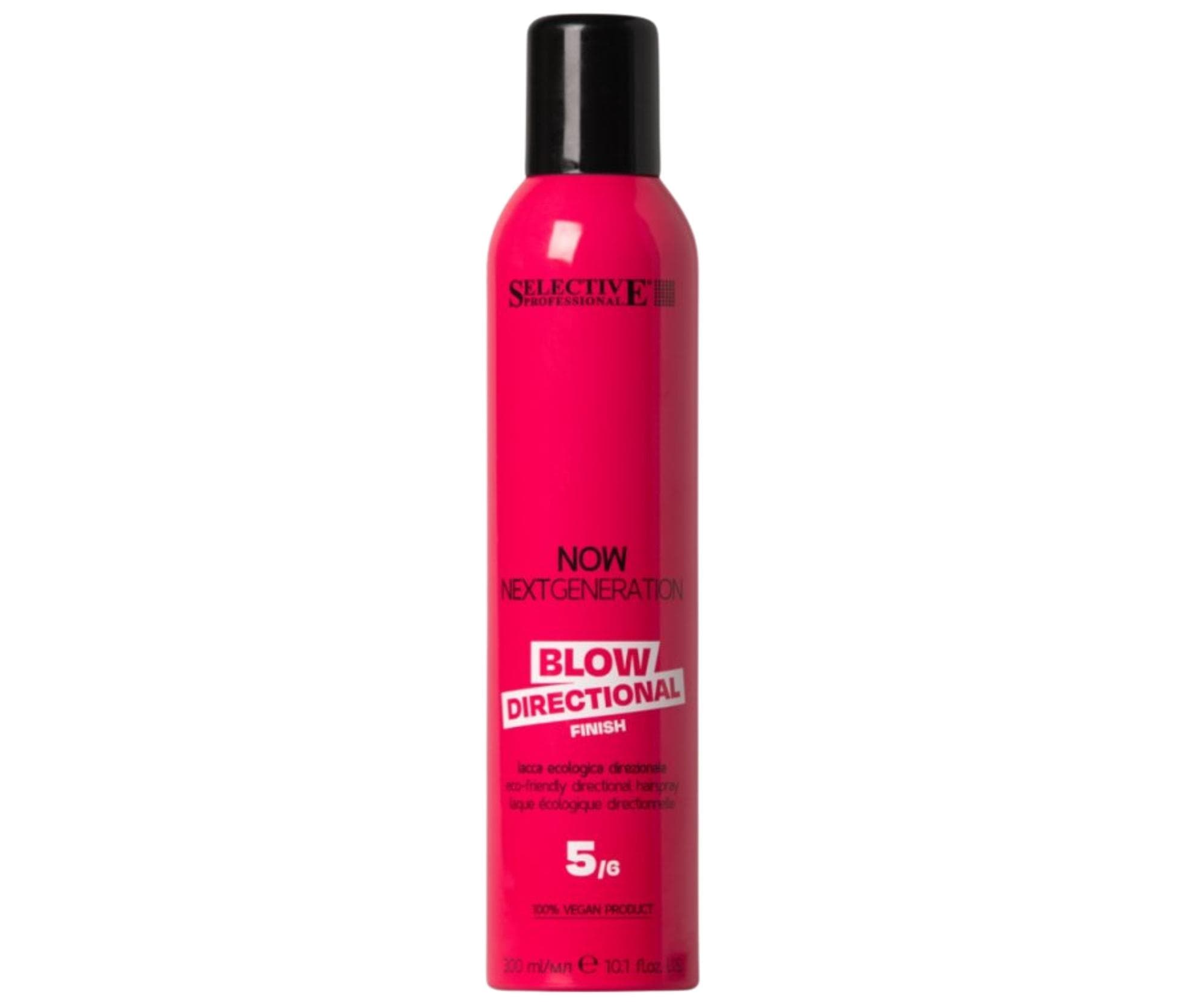 Lakier ekologiczny do włosów bez gazu mocno utrwalający Selective Professional Next Generation Blow Directional Finish -
