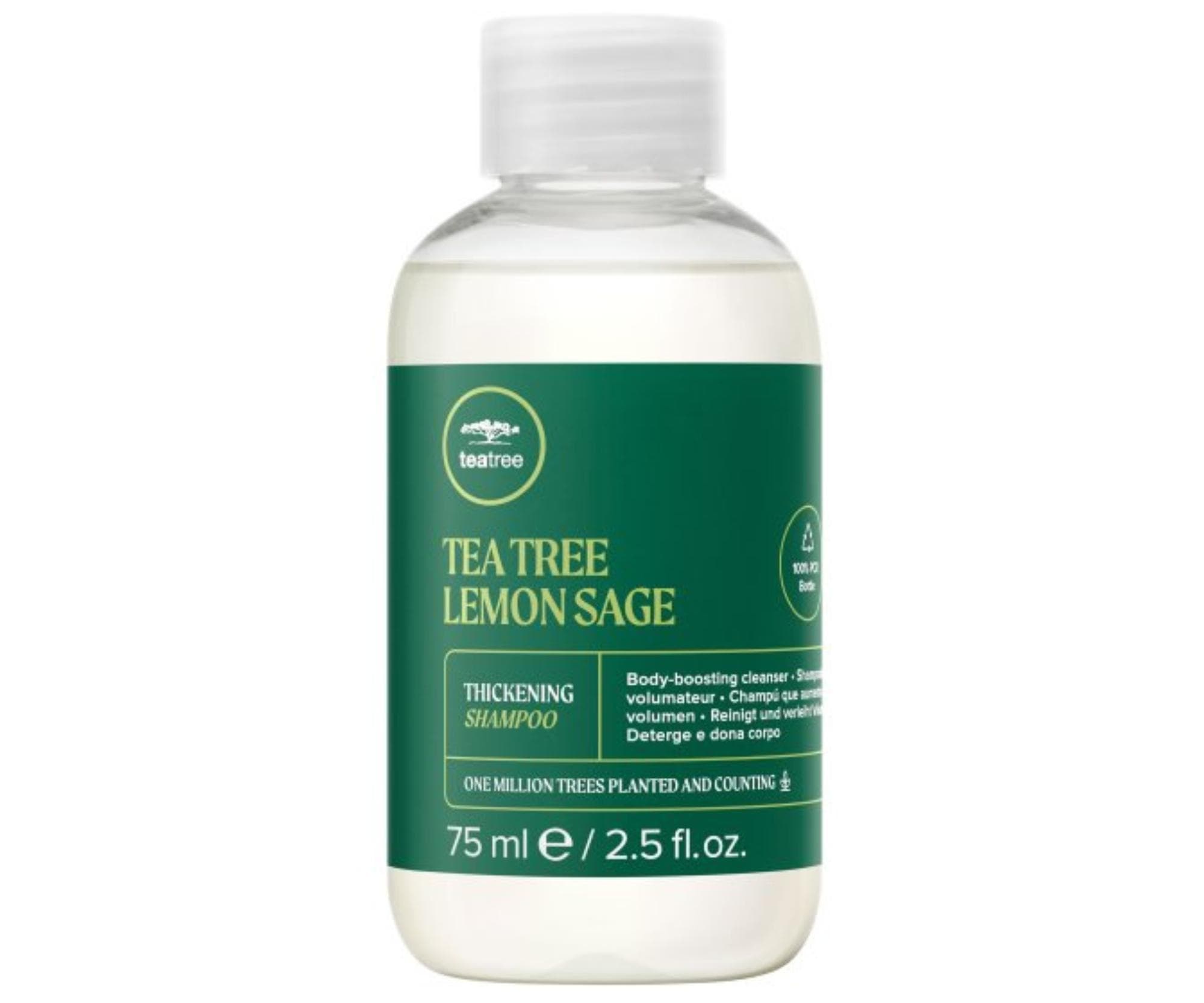 Tea Tree Lemon Sage szampon energetyzujący zwiększający gęstość włosów