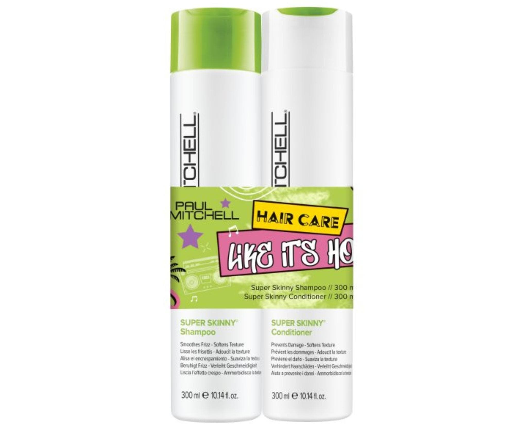 Zestaw wygładzający do włosów Paul Mitchell Super Skinny Like It's Hot