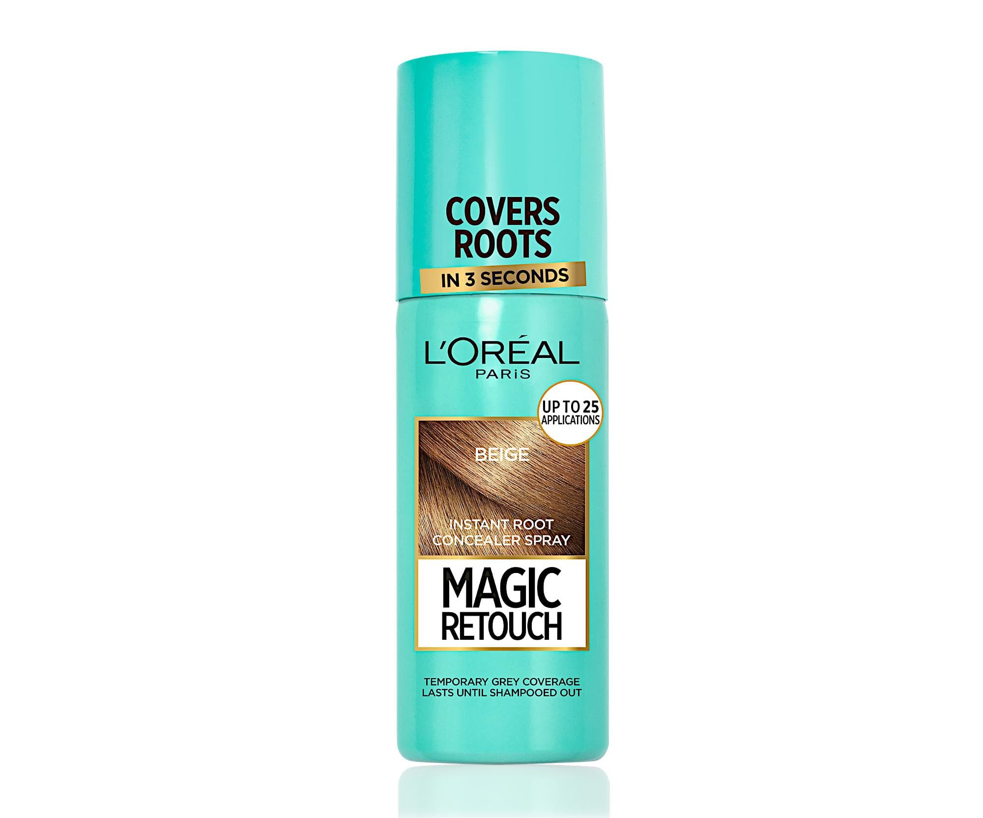 Spray do retuszu odrostów Loréal Paris Magic Retouch - - beżowy