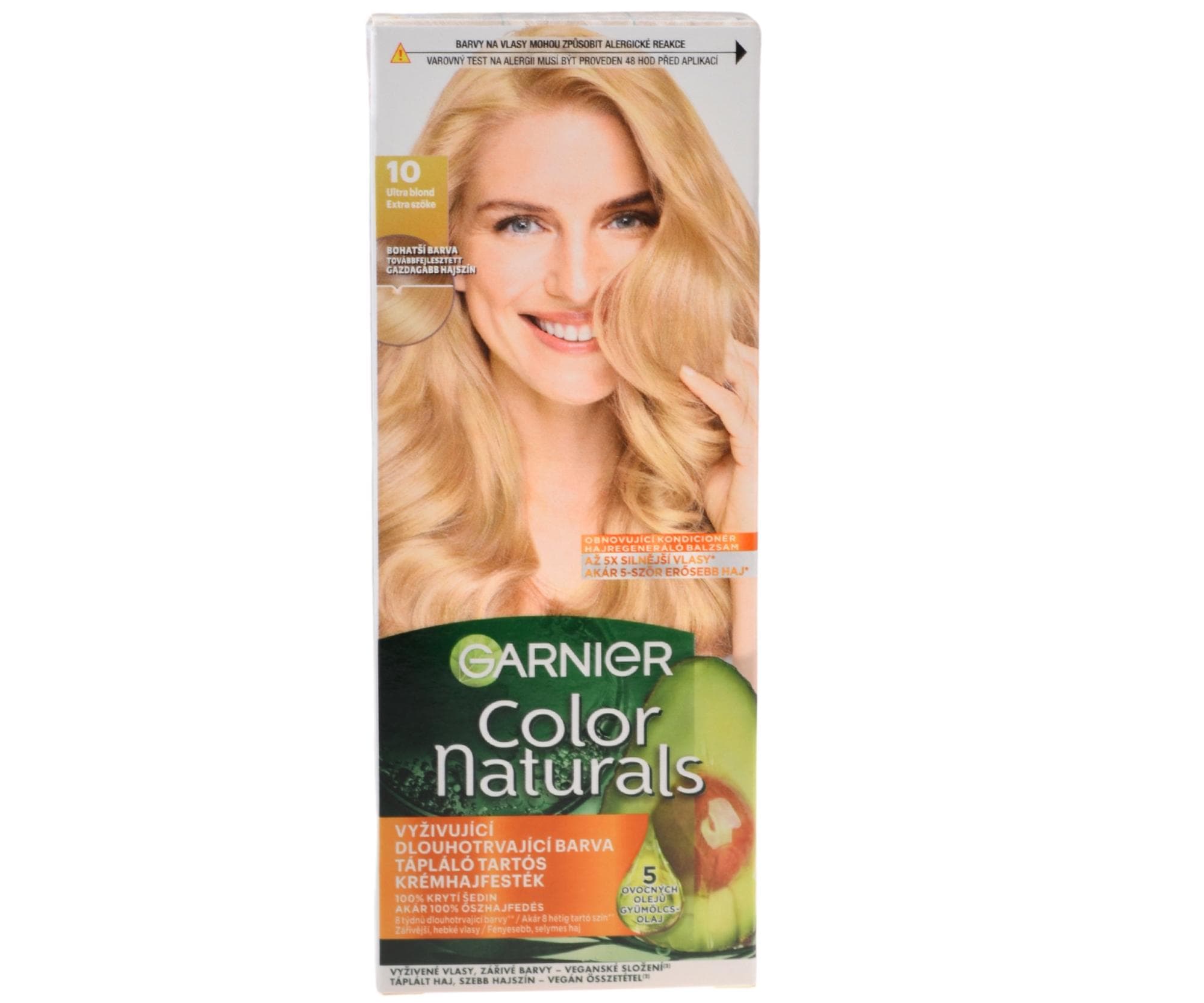 Farba do trwałej koloryzacji Garnier Color Naturals 10 ultra blond