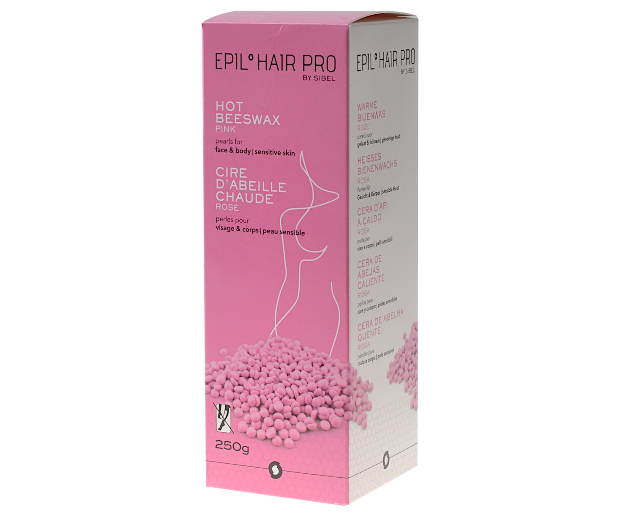 Wosk do depilacji twarzy i ciała Sibel Beeswax Pearls -