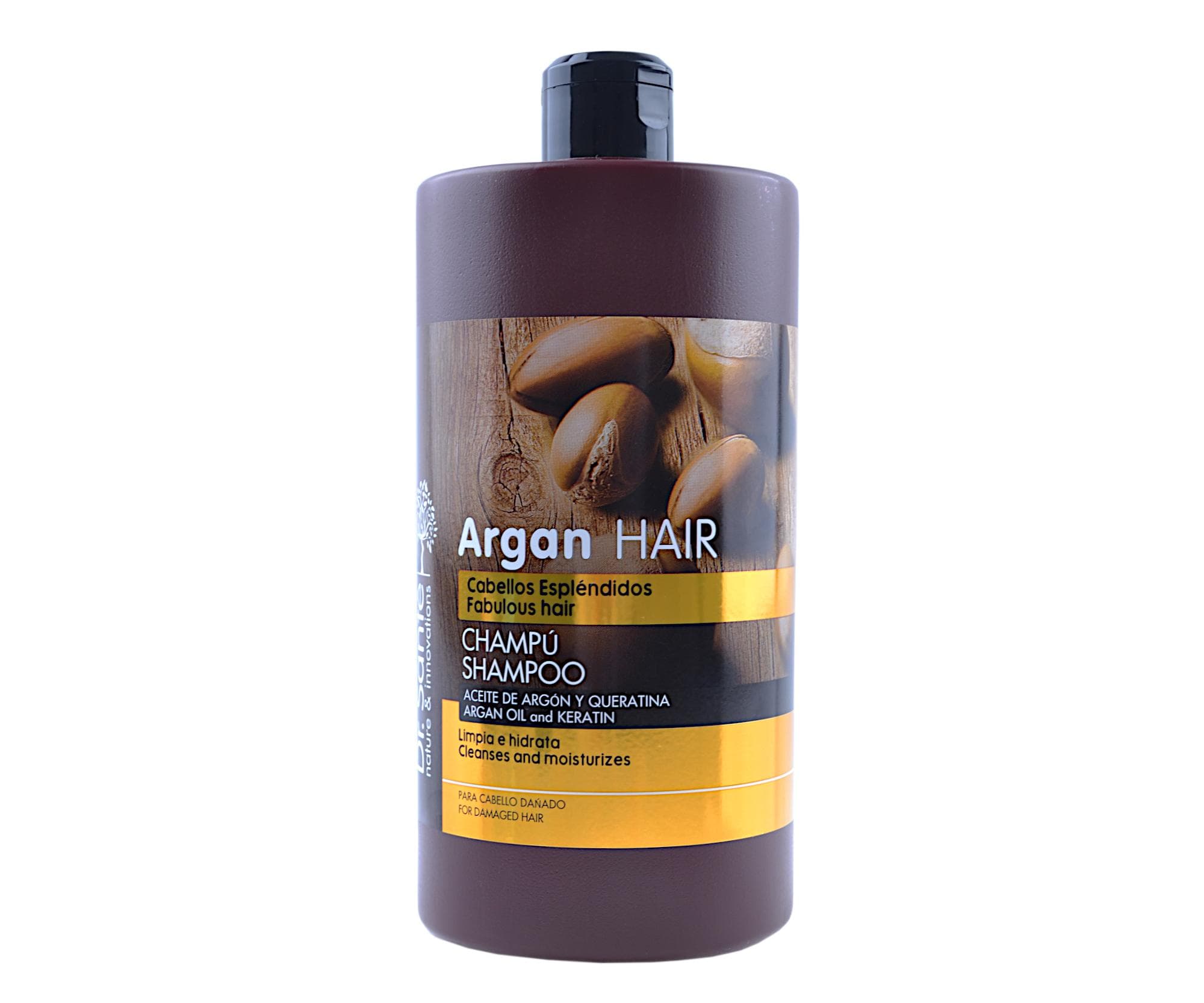 Argan szampon nawilżający do włosów zniszczonych