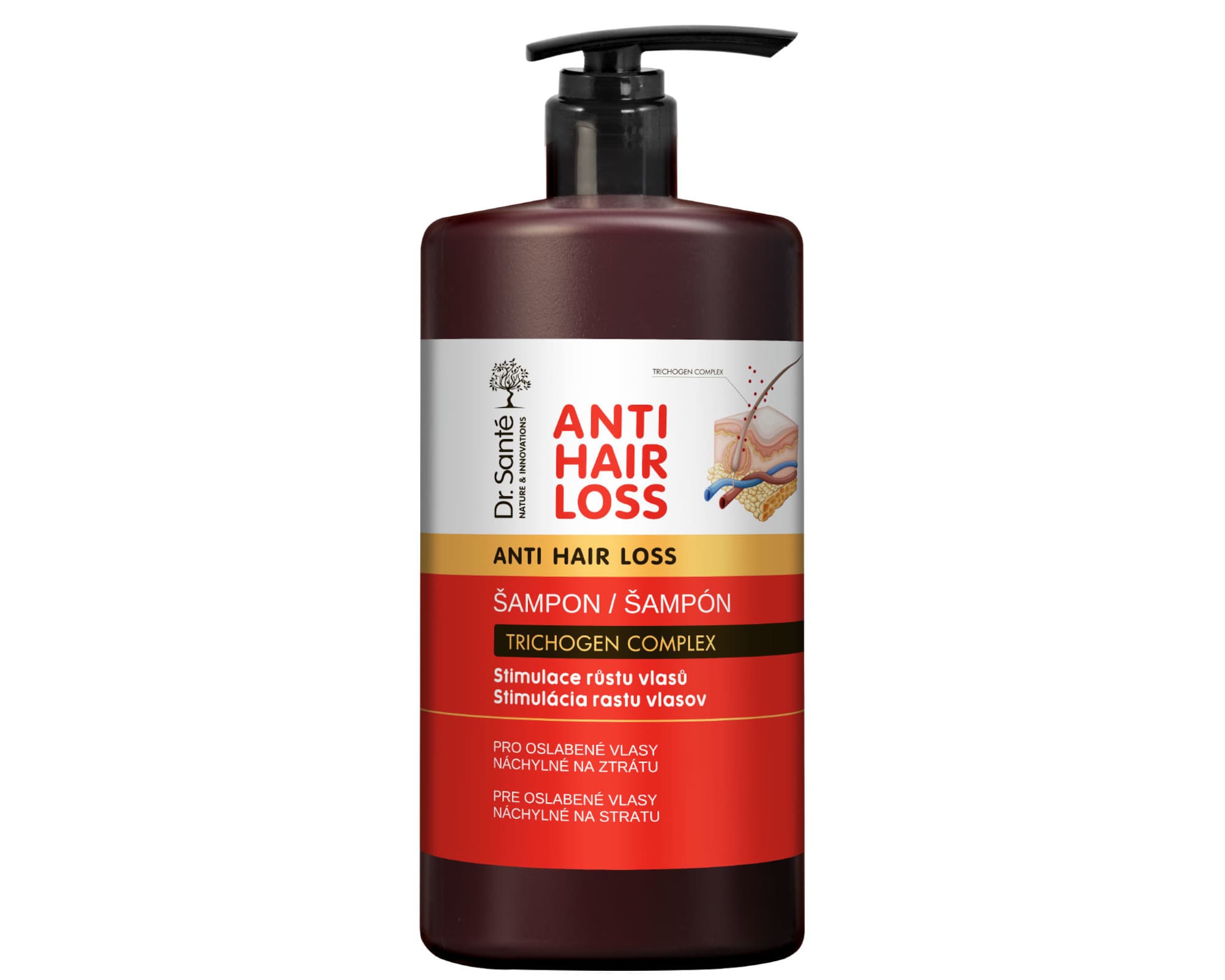 Sante Anti Hair Loss Szampon stymulujący wzrost włosów