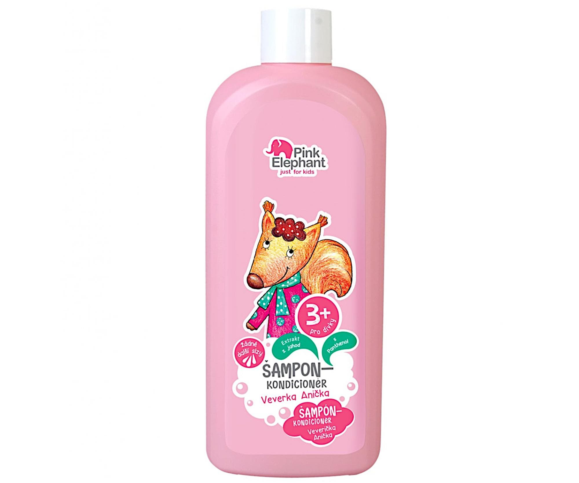 Szampon dla dzieci 2 w 1 Pink Elephant -