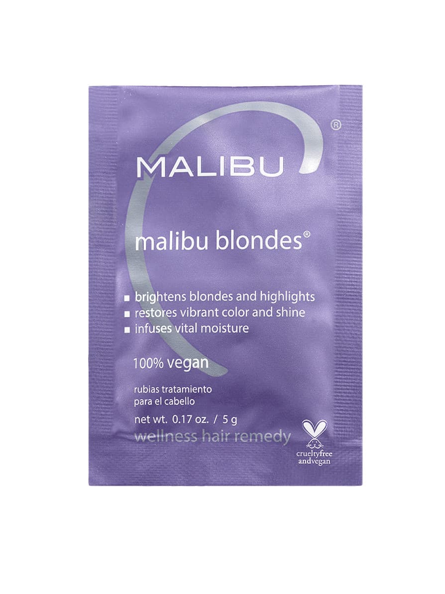 Kuracja przywracająca blask włosom blond Malibu C Malibu Blondes -