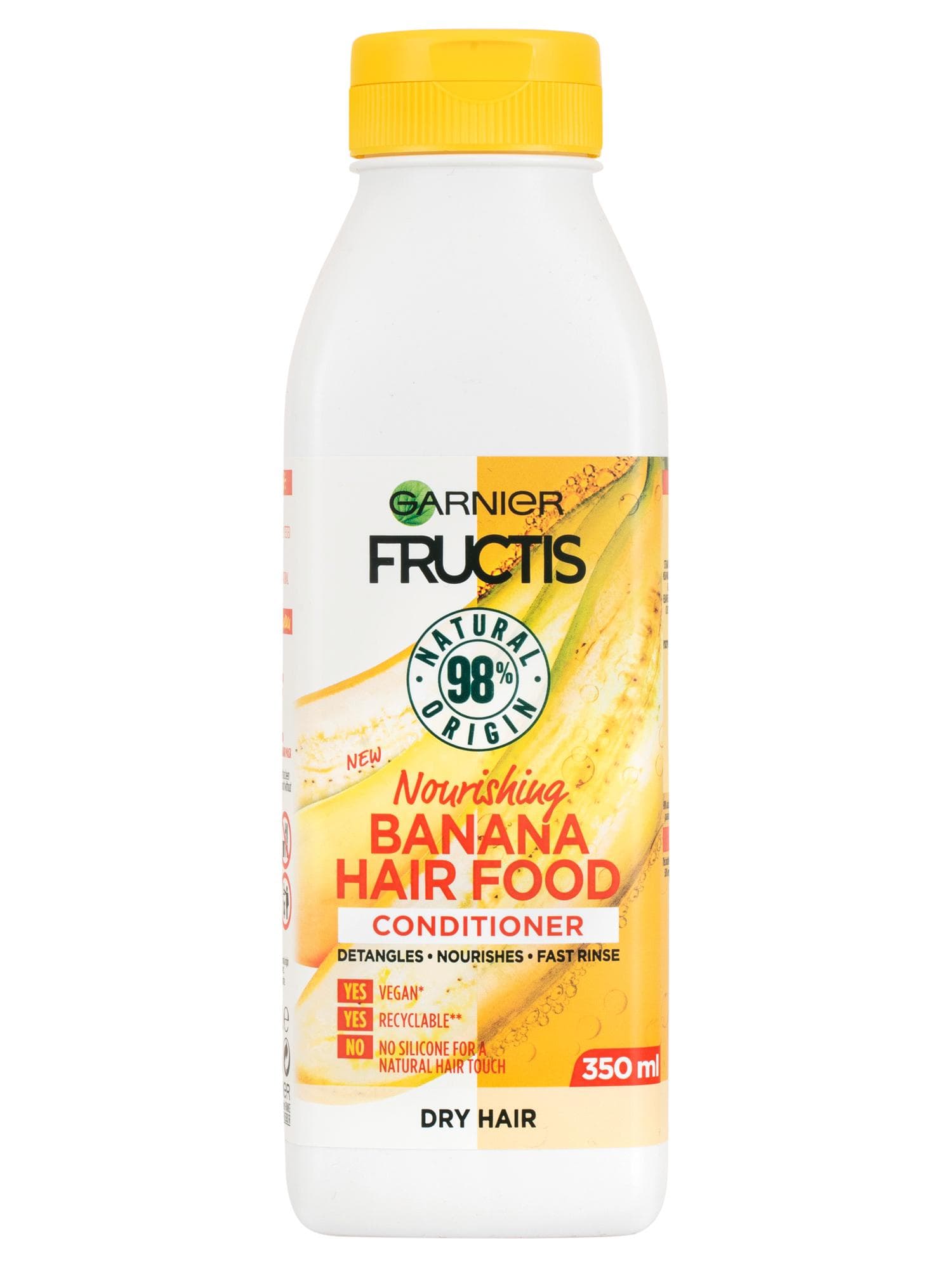 Odżywka do włosów suchych Garnier Fructis Banana Hair Food -