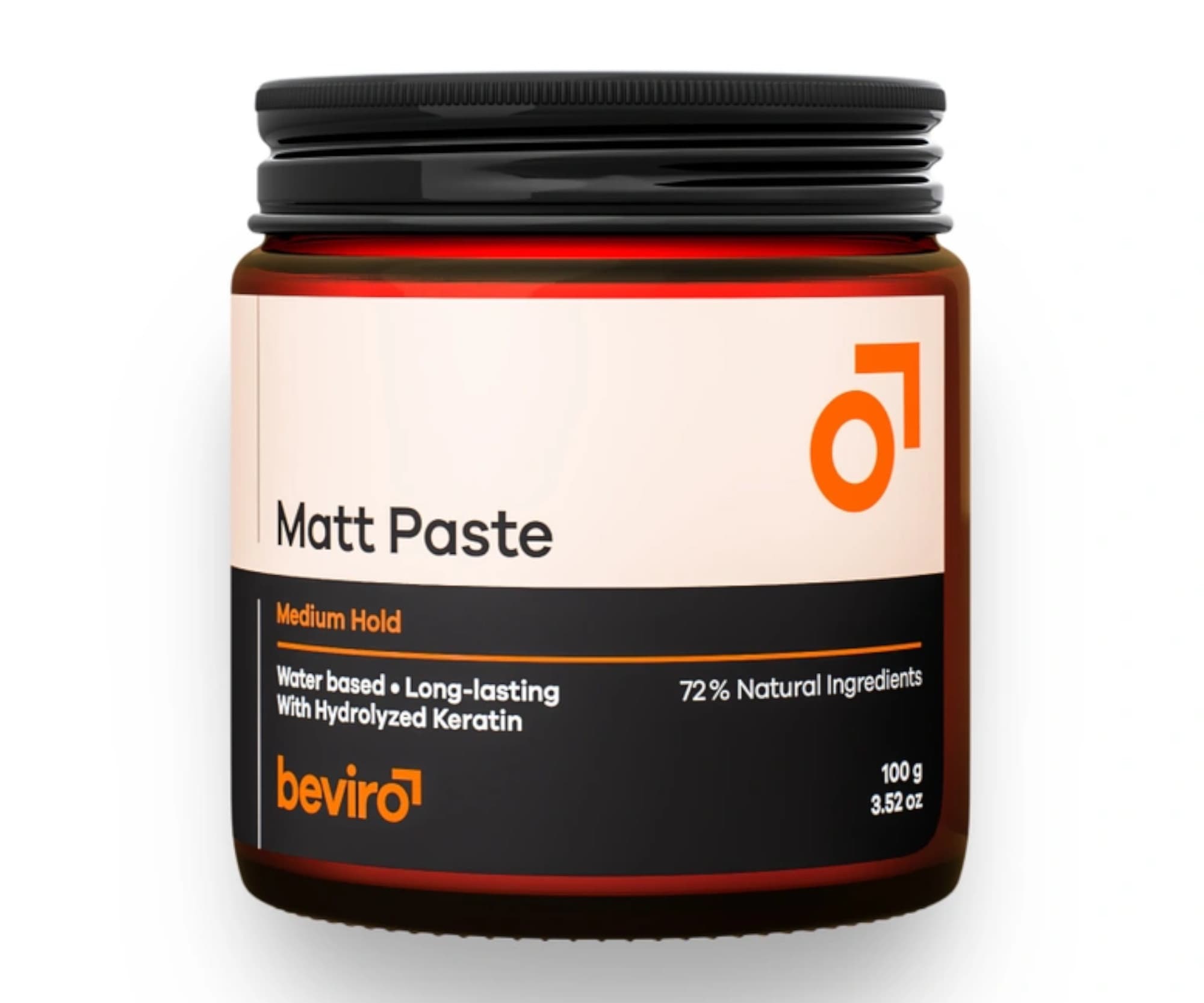 Pasta matująca do włosów średnio utrwalająca Beviro Matt Paste Medium Hold -