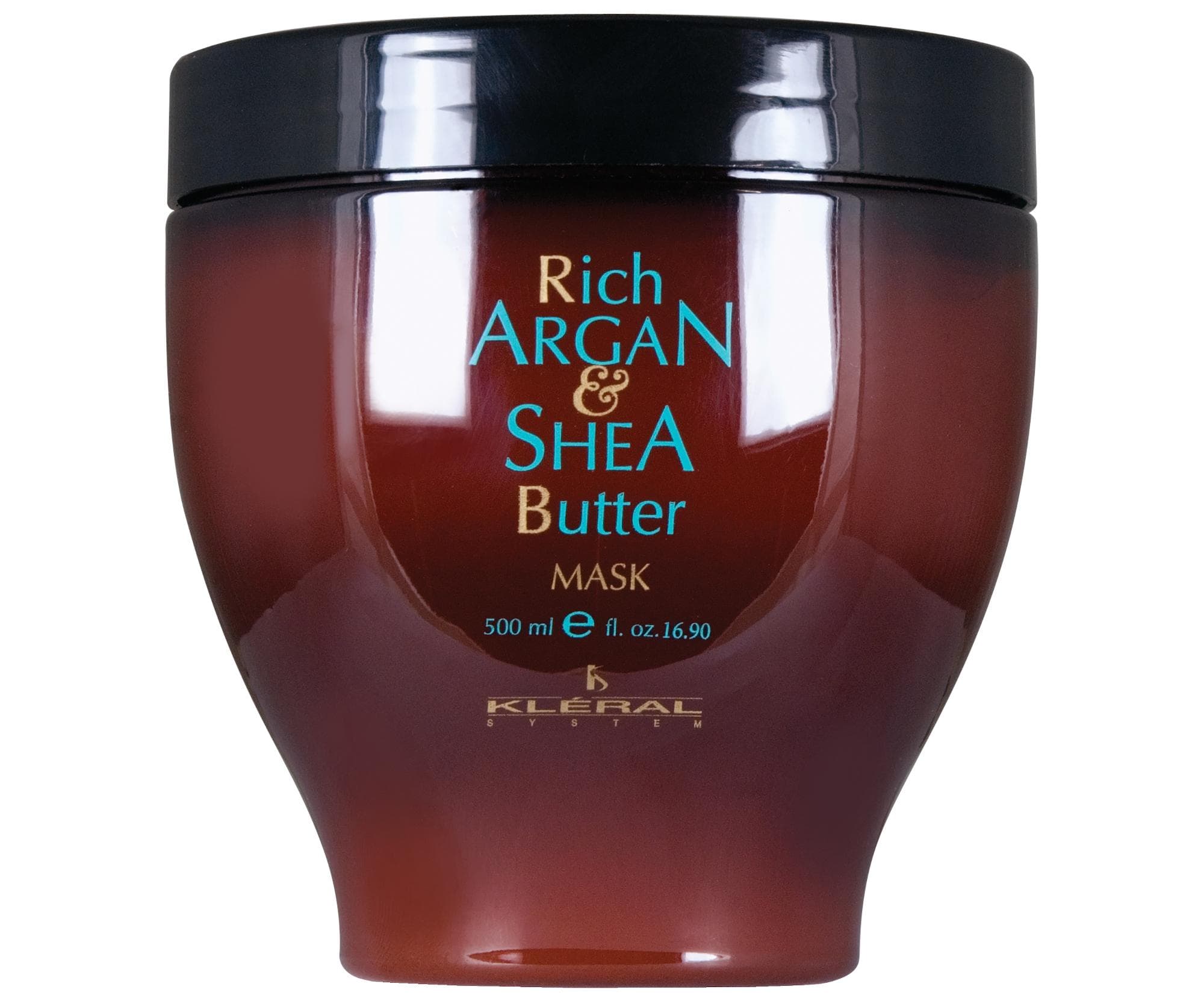 Maska nawilżająca do włosów suchych i zniszczonych Kléral Rich Argan & Shea Butter -