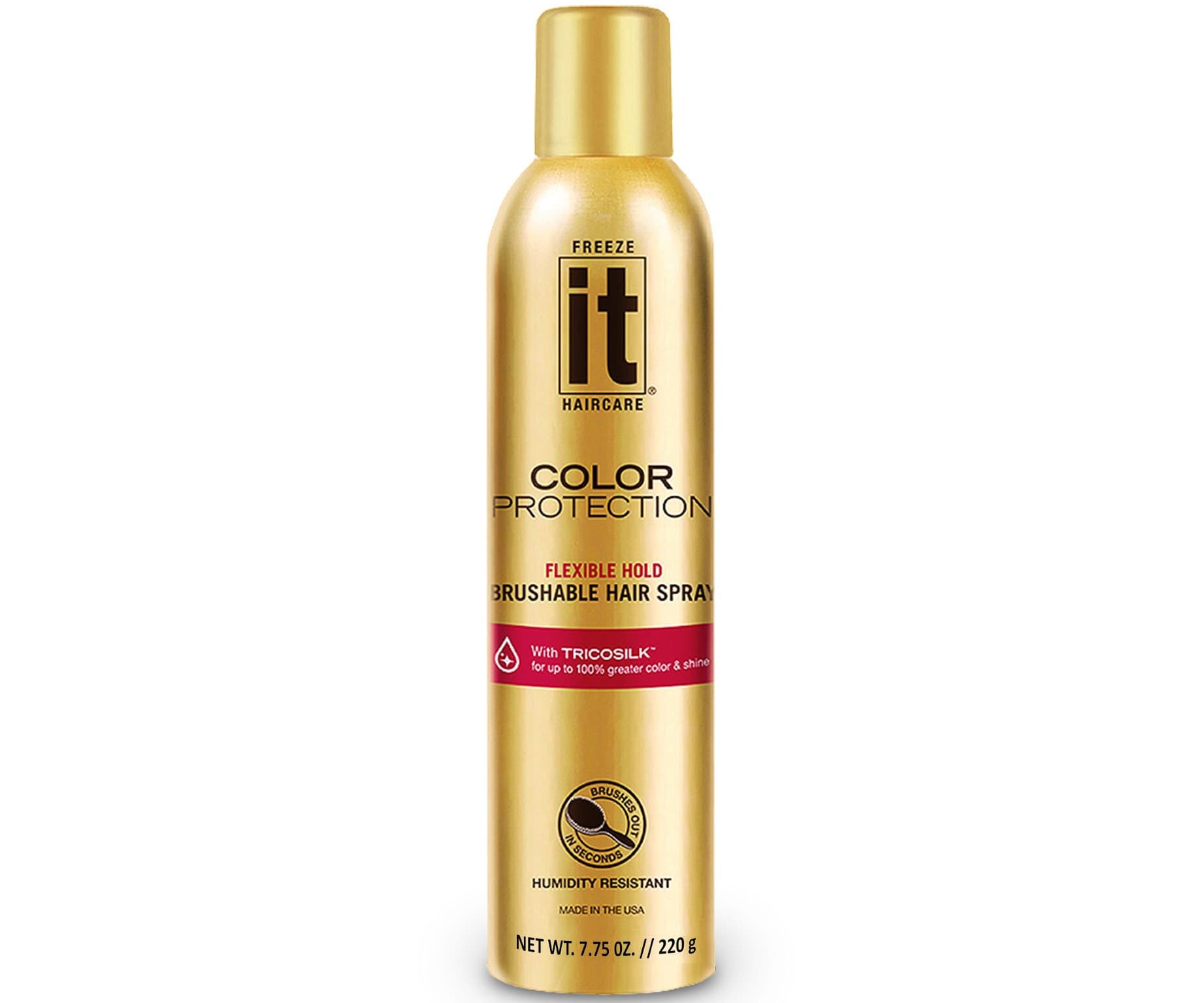 Lakier do włosów farbowanych Freeze It Haircare Color Protect Flexible Hold -