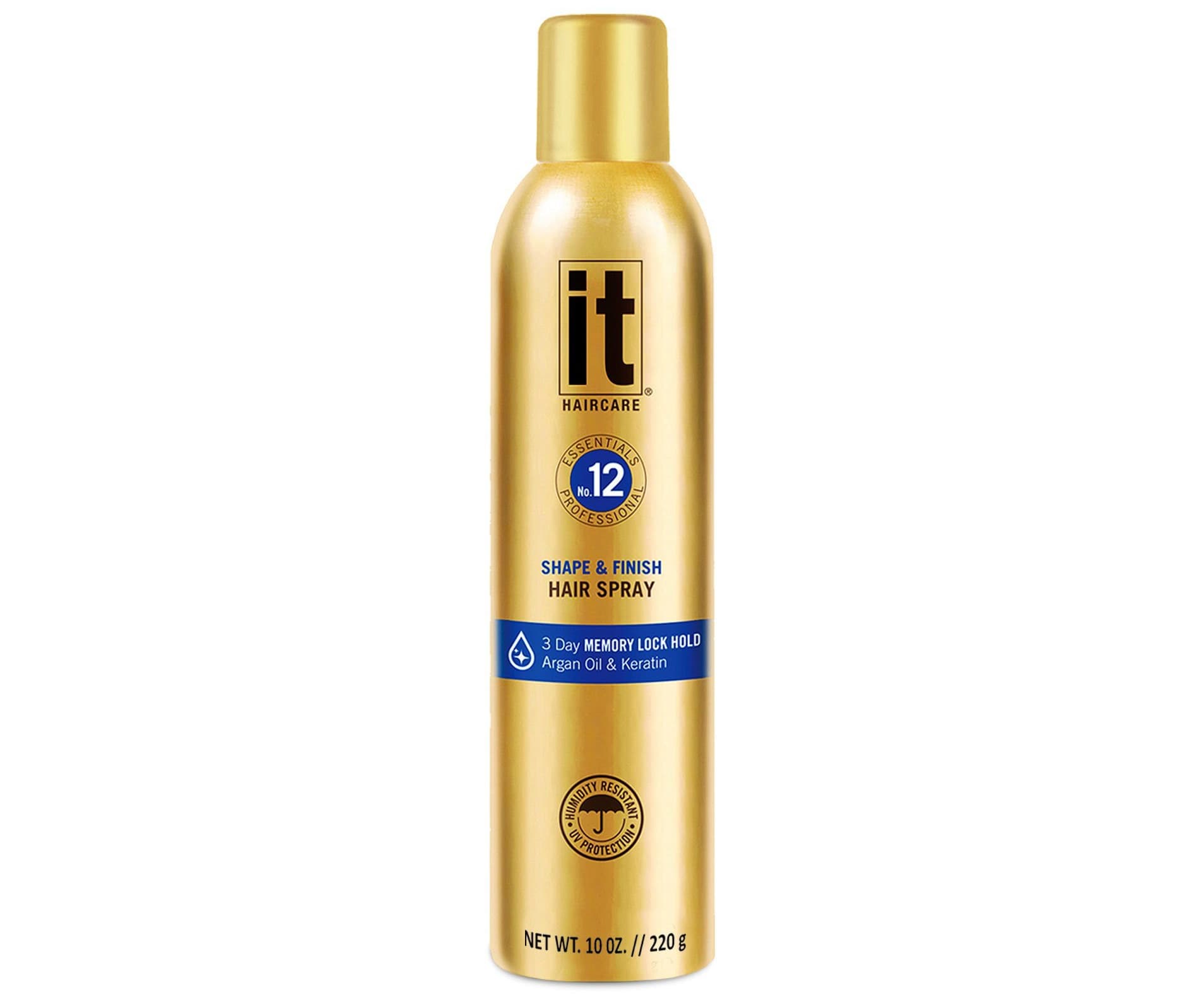 Lakier do włosów mocno utrwalający It Haircare Mega Shape & Finish Hair Spray -