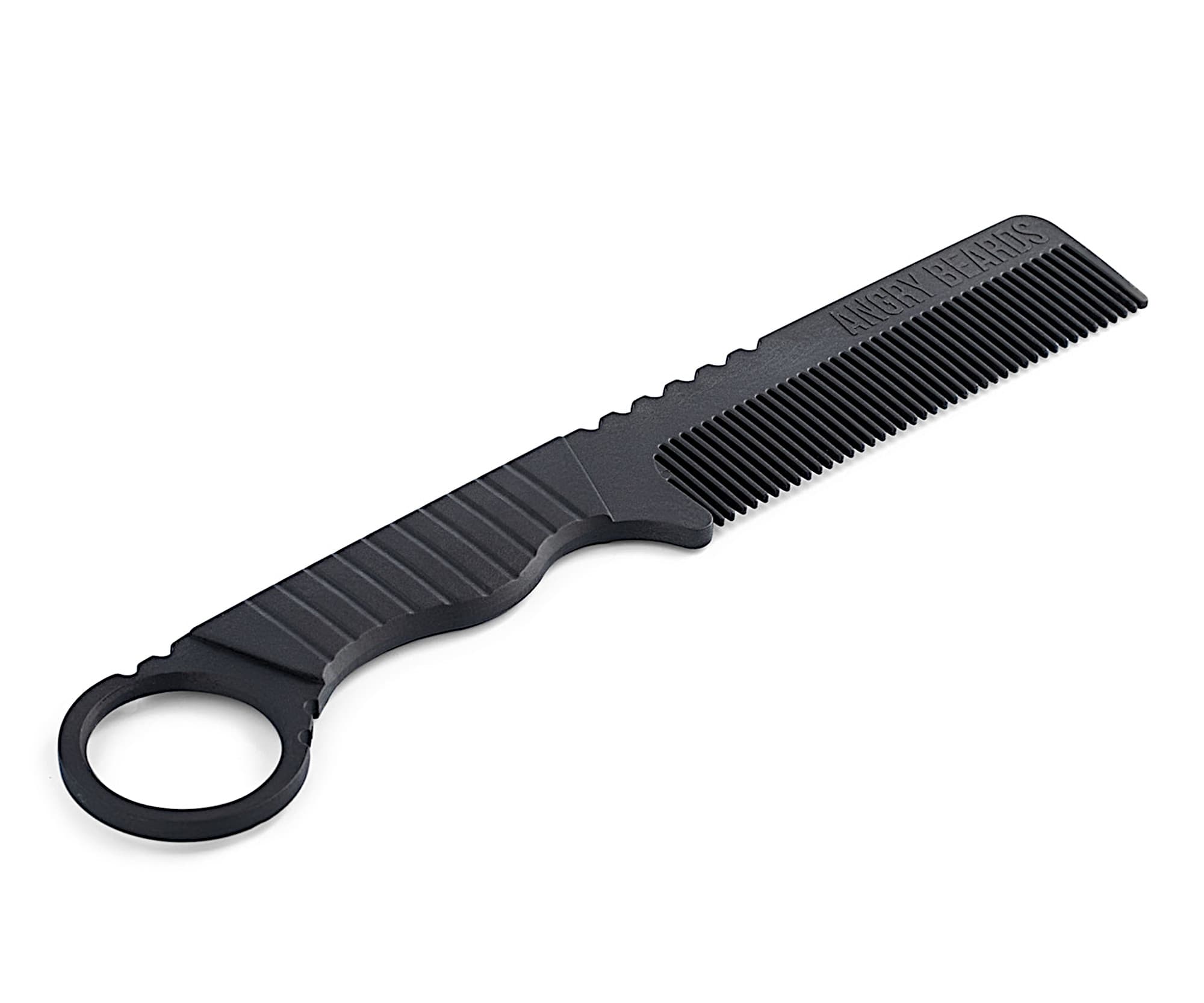 Karbonowy grzebień do włosów i brody Angry Beards Combat Comb