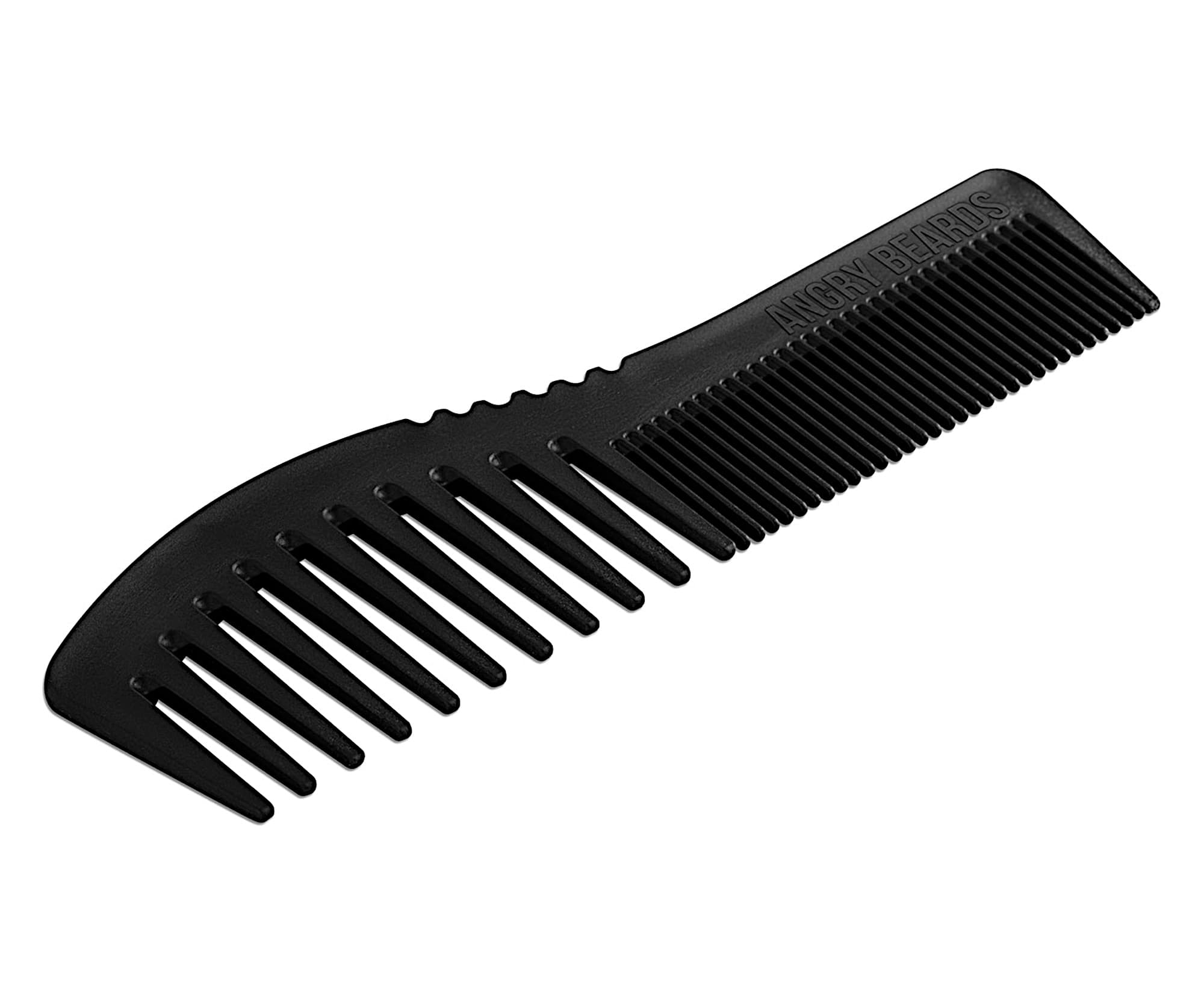 Karbonowy grzebień do włosów i brody Angry Beards Dual Comb