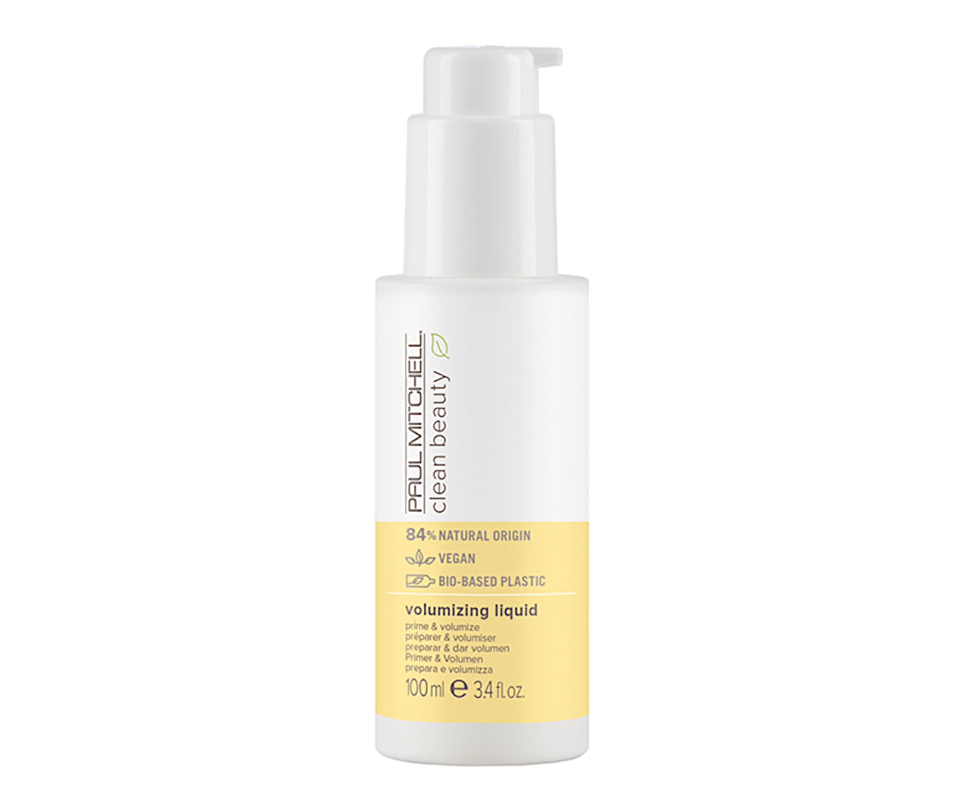 Serum do stylizacji nadające objętość cienkim włosom Paul Mitchell Clean Beauty Volumizing Liquid -