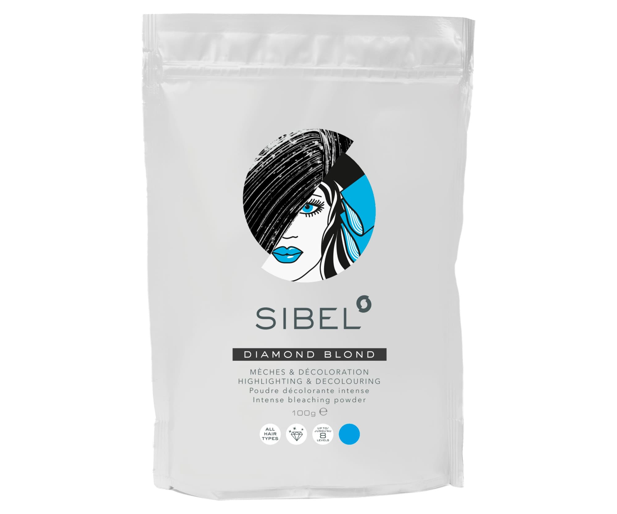 Rozjaśniacz puder rozjaśniający Sibel Diamond Blond -