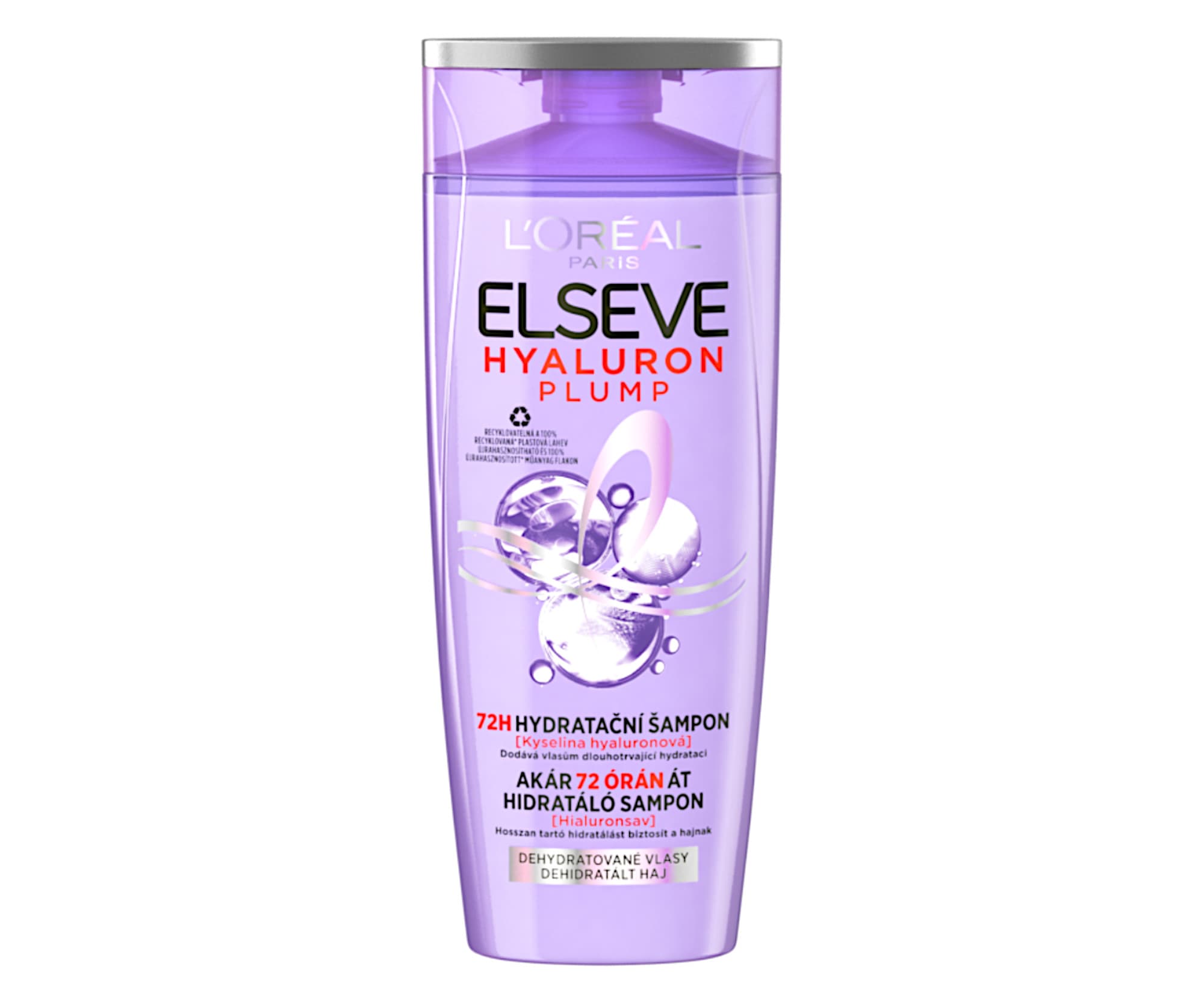 Szampon nawilżający Loréal Elseve Hyaluron Plump -