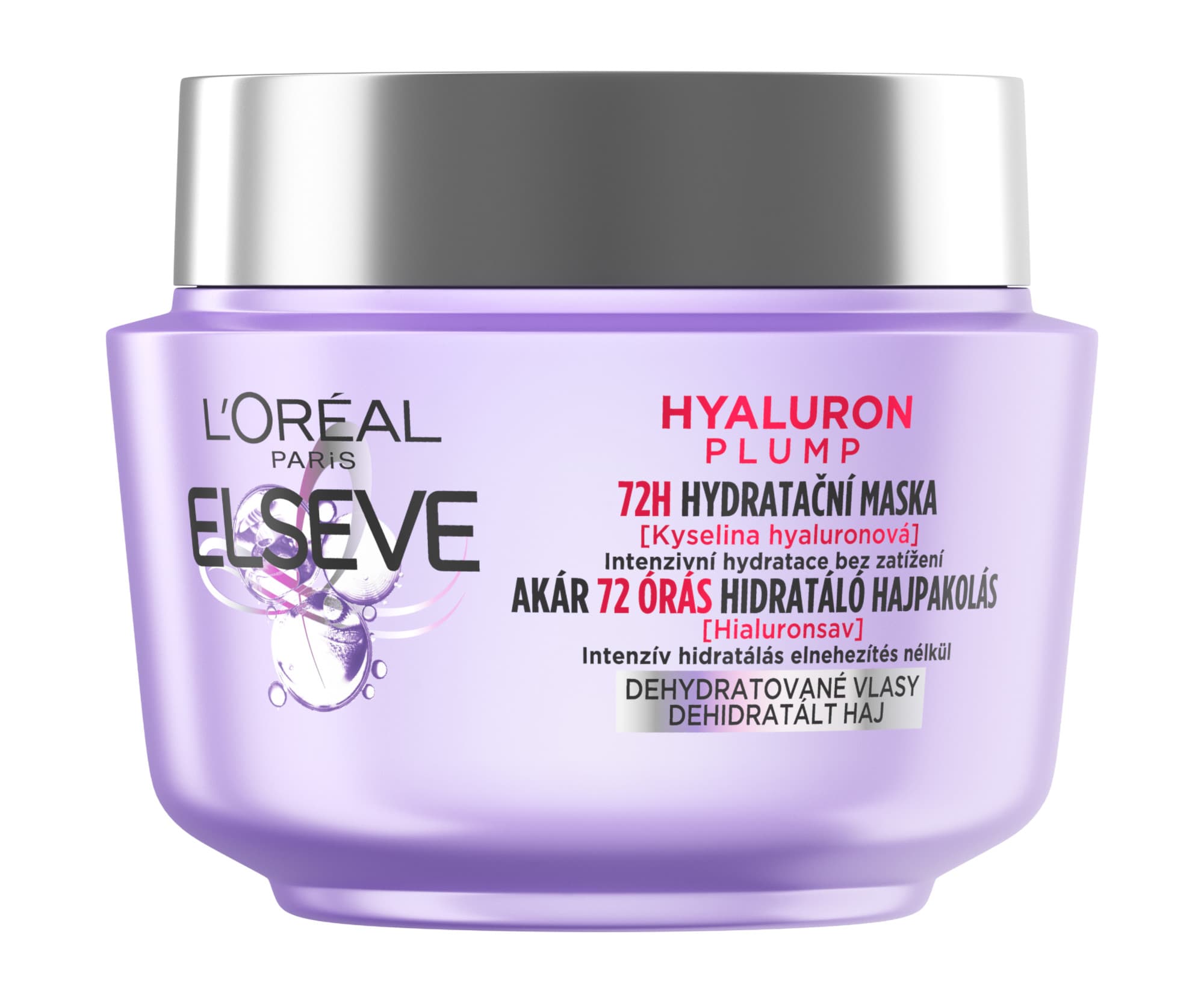 Maska nawilżająca do włosów Loréal Elseve Hyaluron Plump -