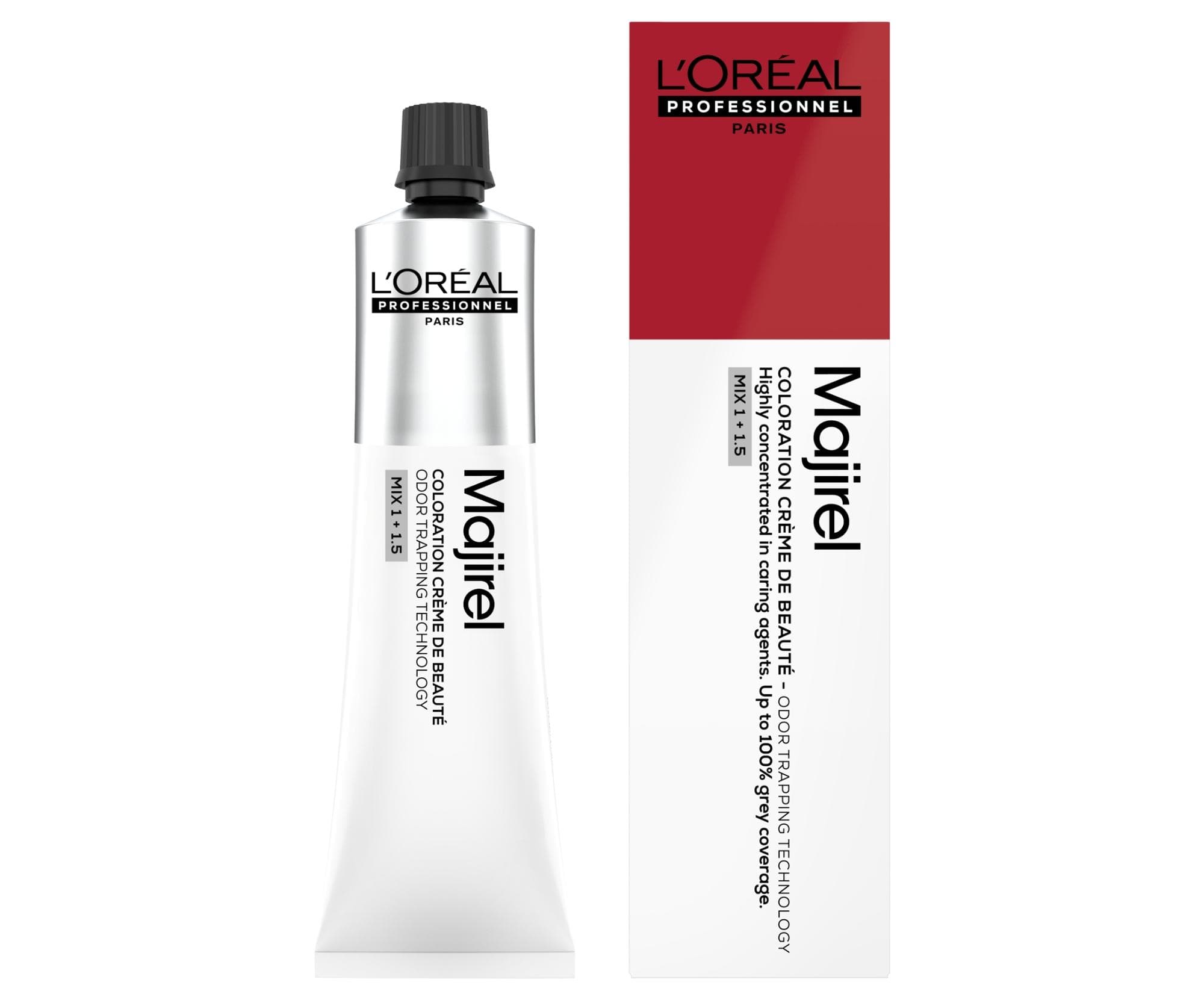 Farba do włosów Loréal Professionnel Majirel - 6.66 Carmilane ciemny blond głęboki czerwony