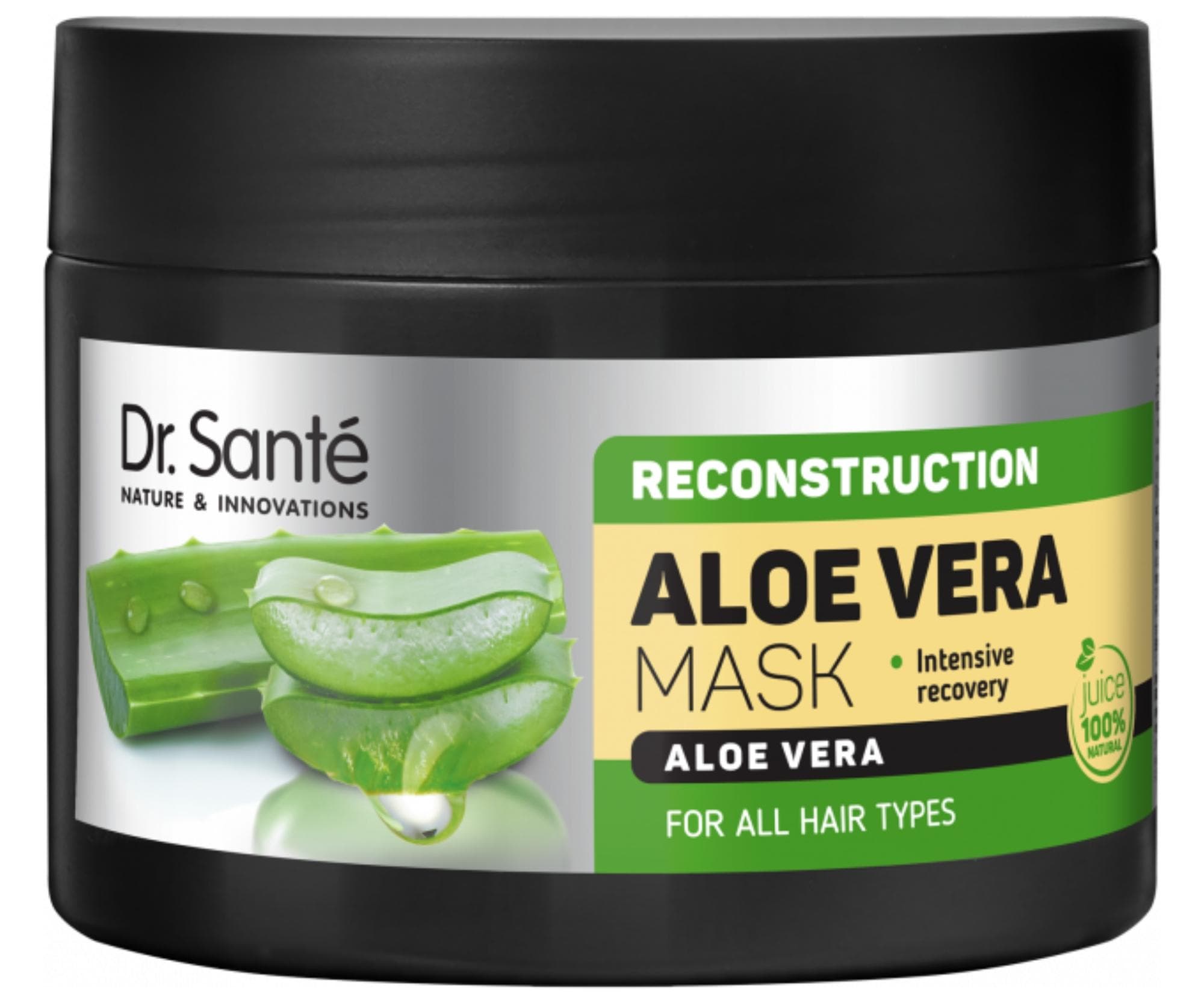 Sante, Aloe Vera, maska do włosów intensywnie regenerująca