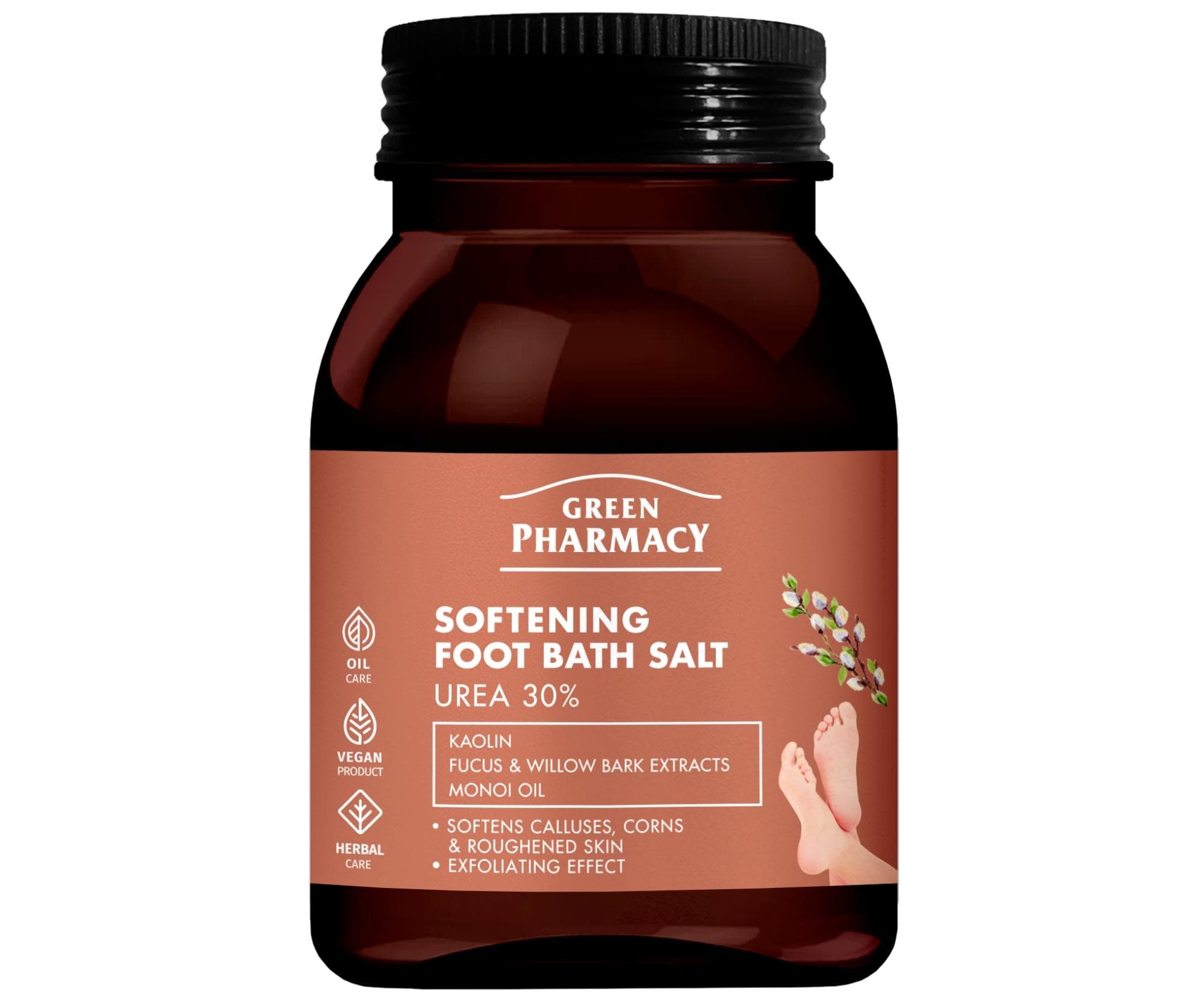 Sól zmiękczająca do kąpieli stóp Green Pharmacy Softening Foot Bath Salt -