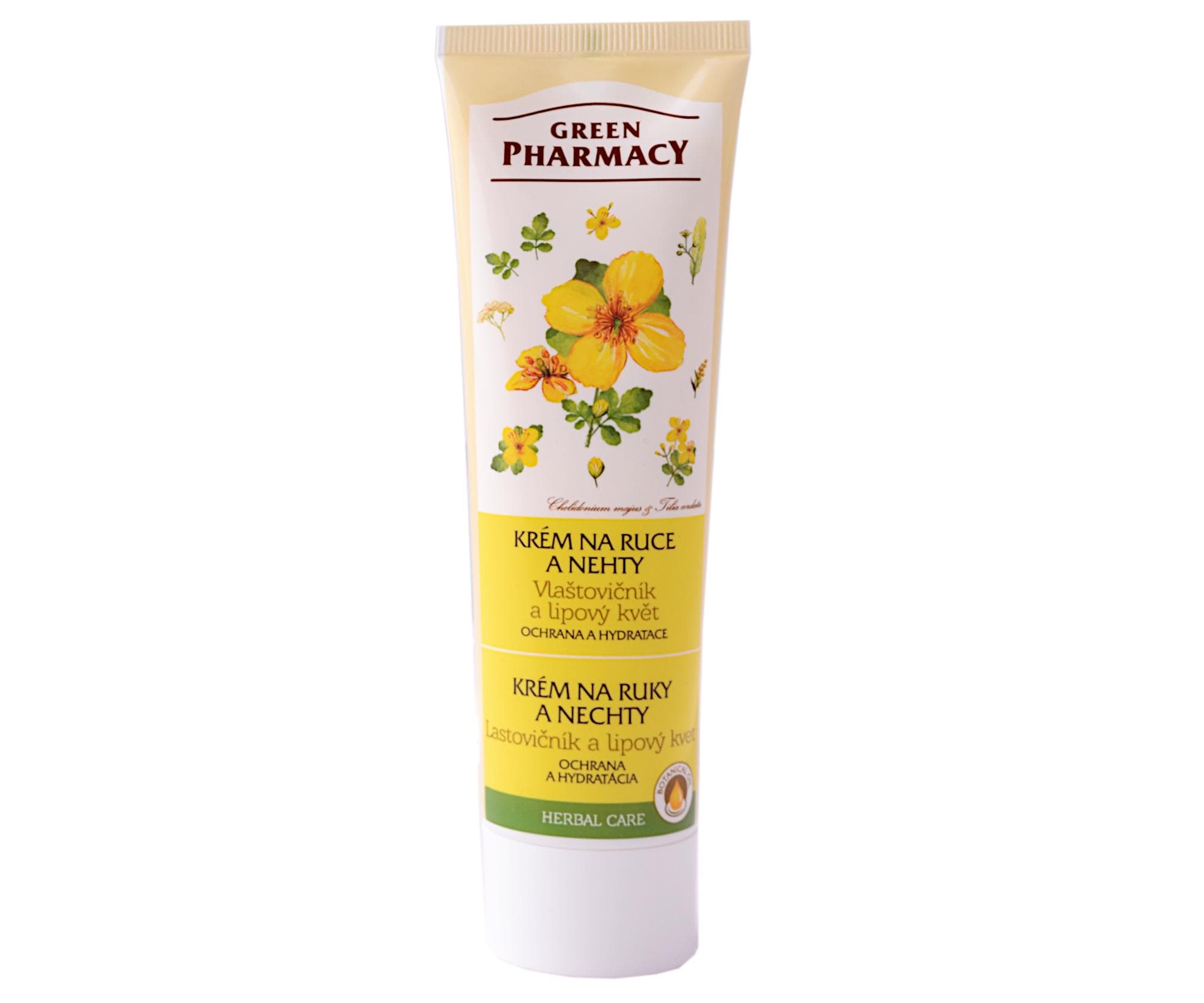 Krem do rąk i paznokci z jaskółczym zielem Green Pharmacy Hand And Nail Cream Celandine -