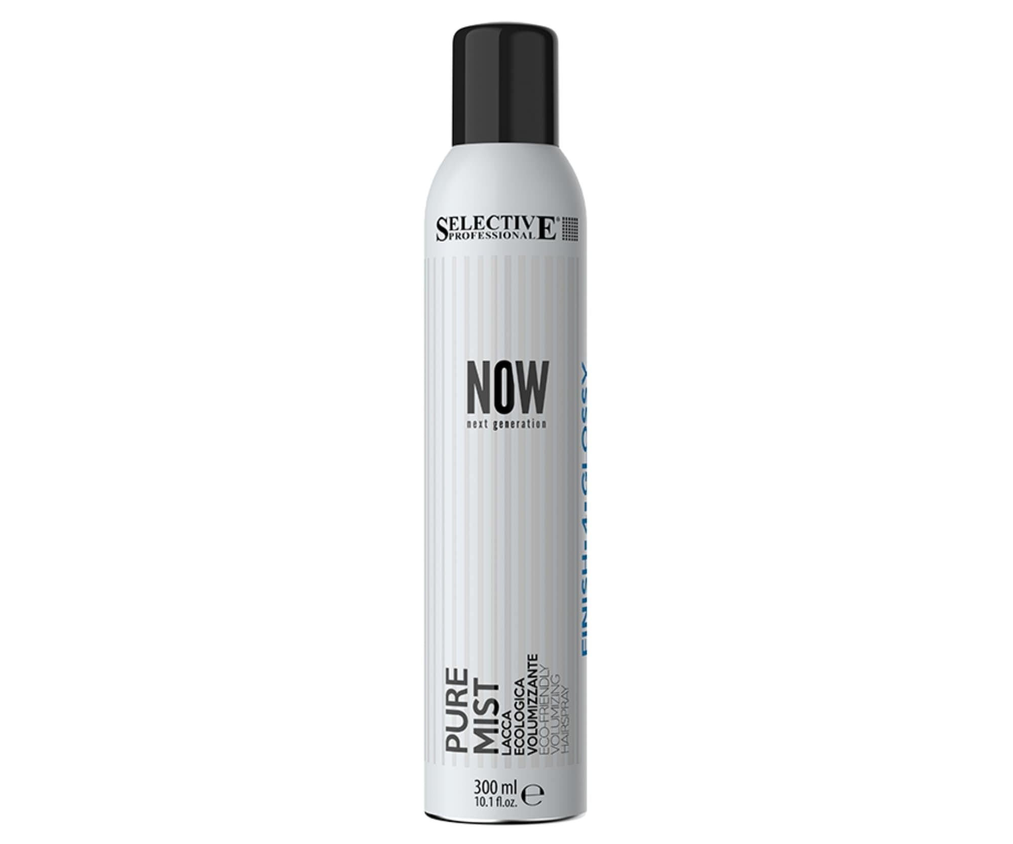 Lakier do włosów zwiększający objętość i utrwalający fryzurę Selective Professional Now Pure Mist -