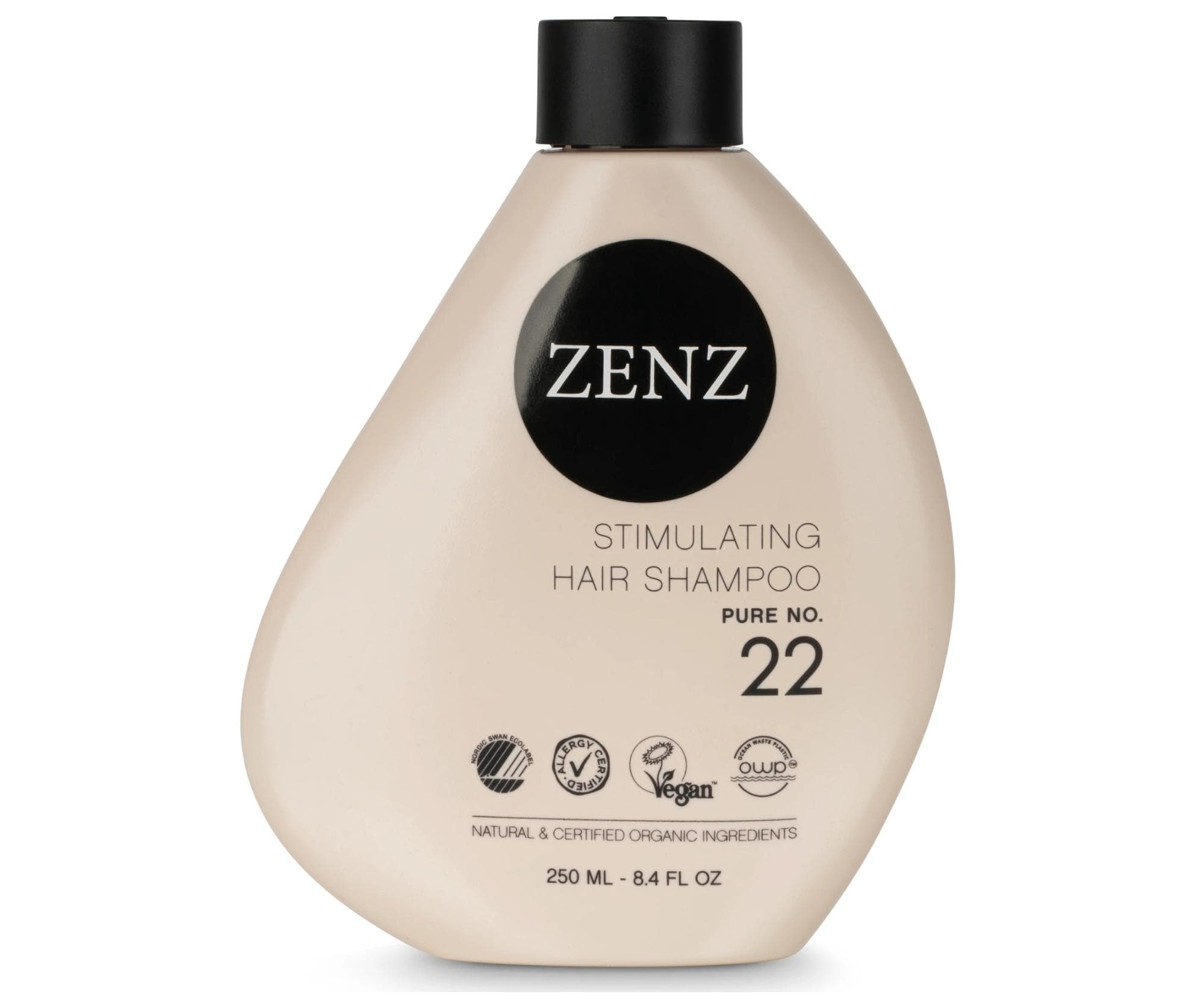 Stymulujący szampon do wrażliwej skóry głowy Zenz Shampoo Pure No. 22 -