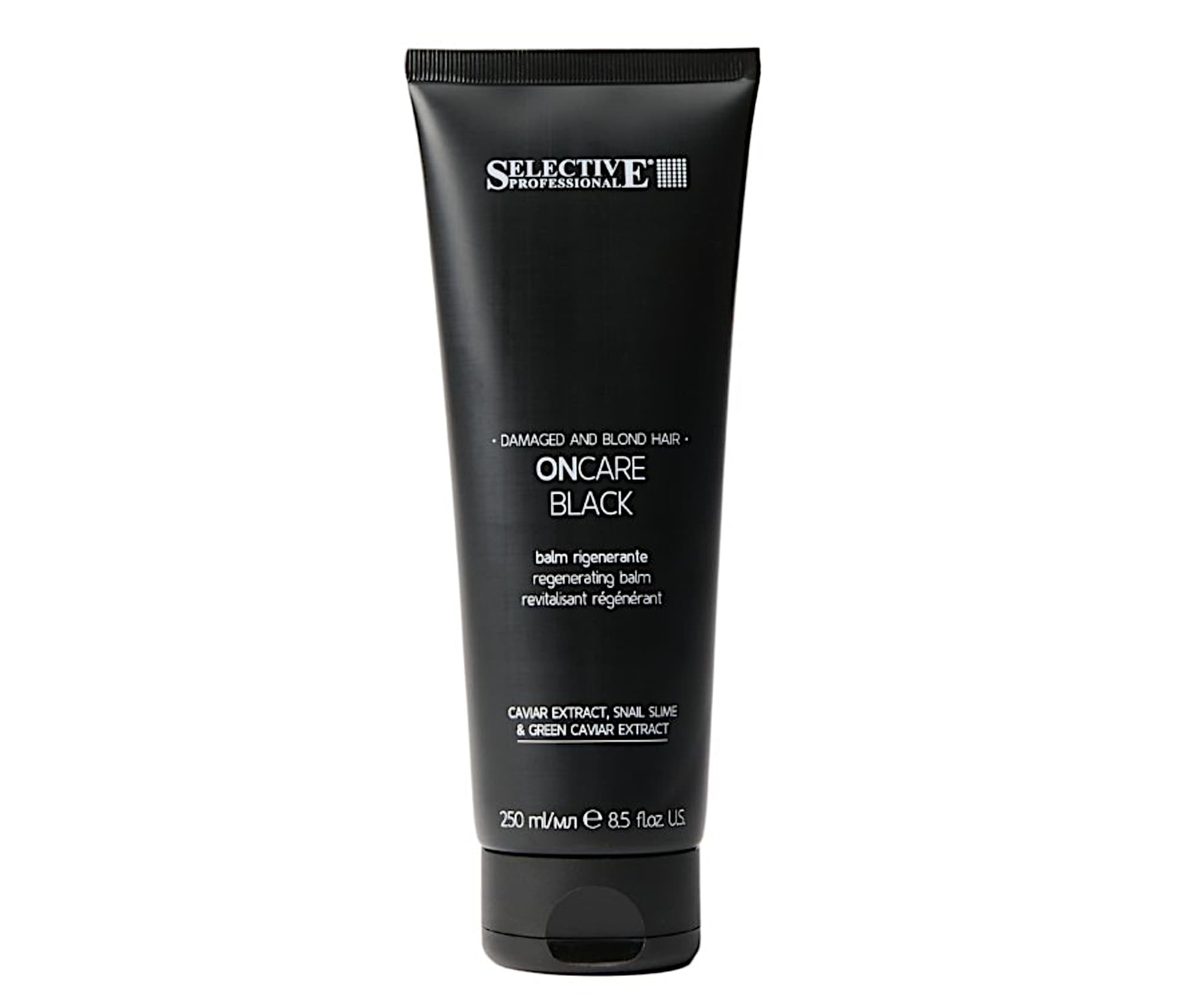 Balsam regenerujący do włosów zniszczonych Selective Professional OnCare Black Regenerating Balm -