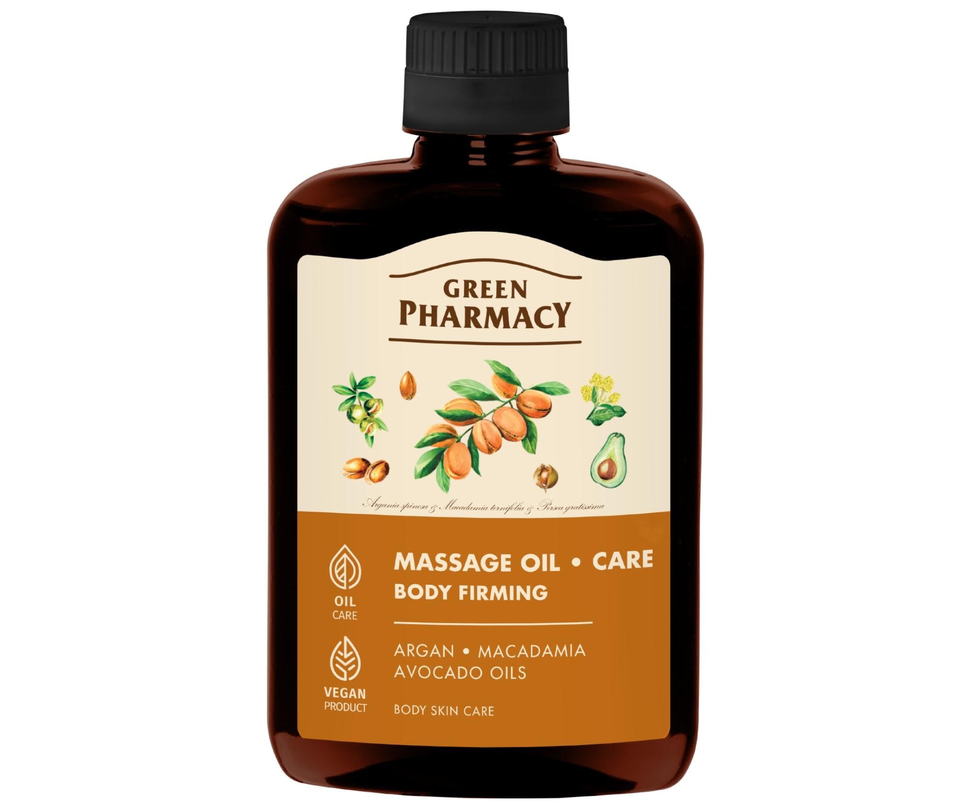 Ujędrniający olejek do masażu i ciała Green Pharmacy Massage Oil -