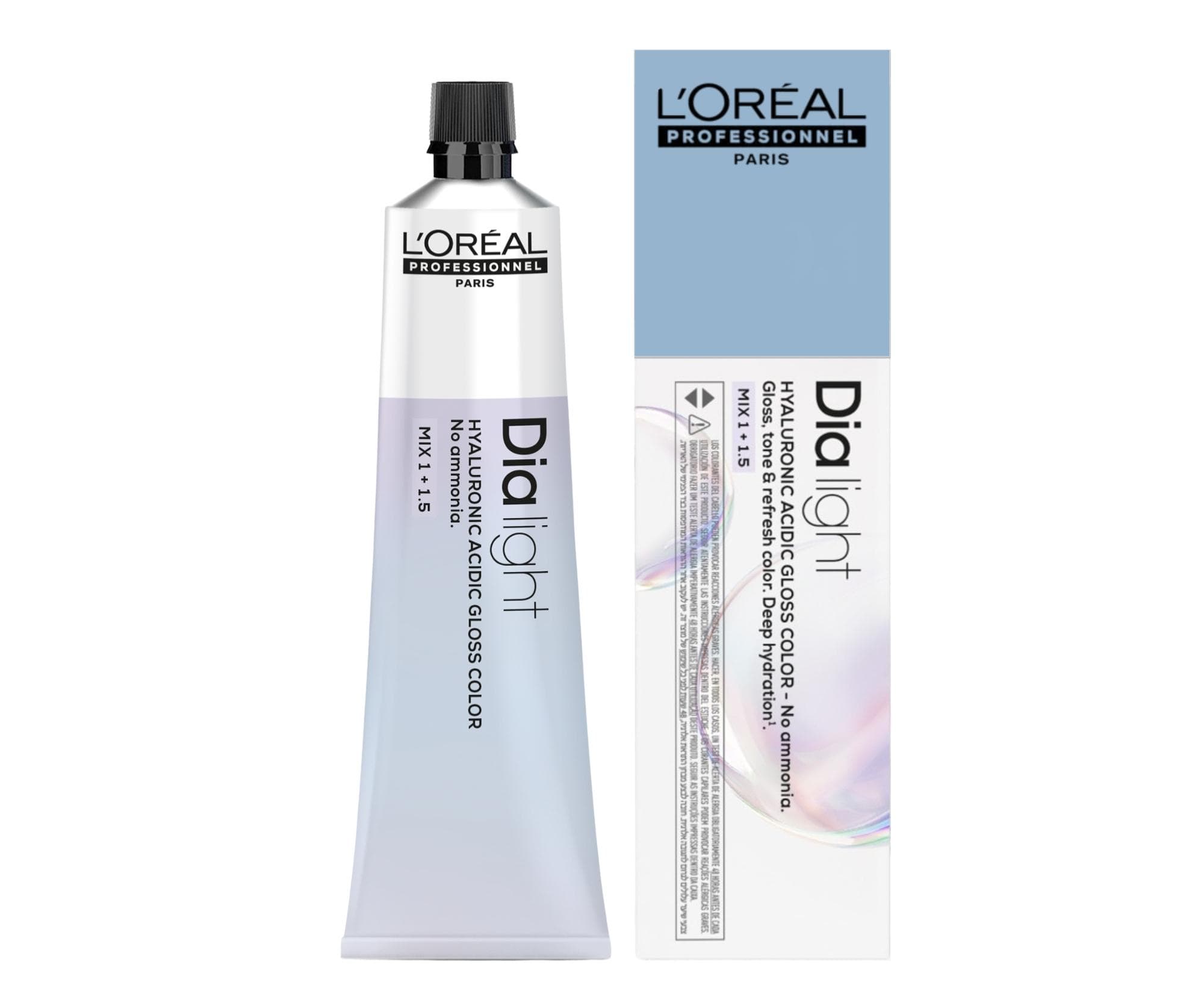 Farba do włosów ton w ton Loréal Professionnel Dia Light - 5.11 jasny brąz popielaty głęboki