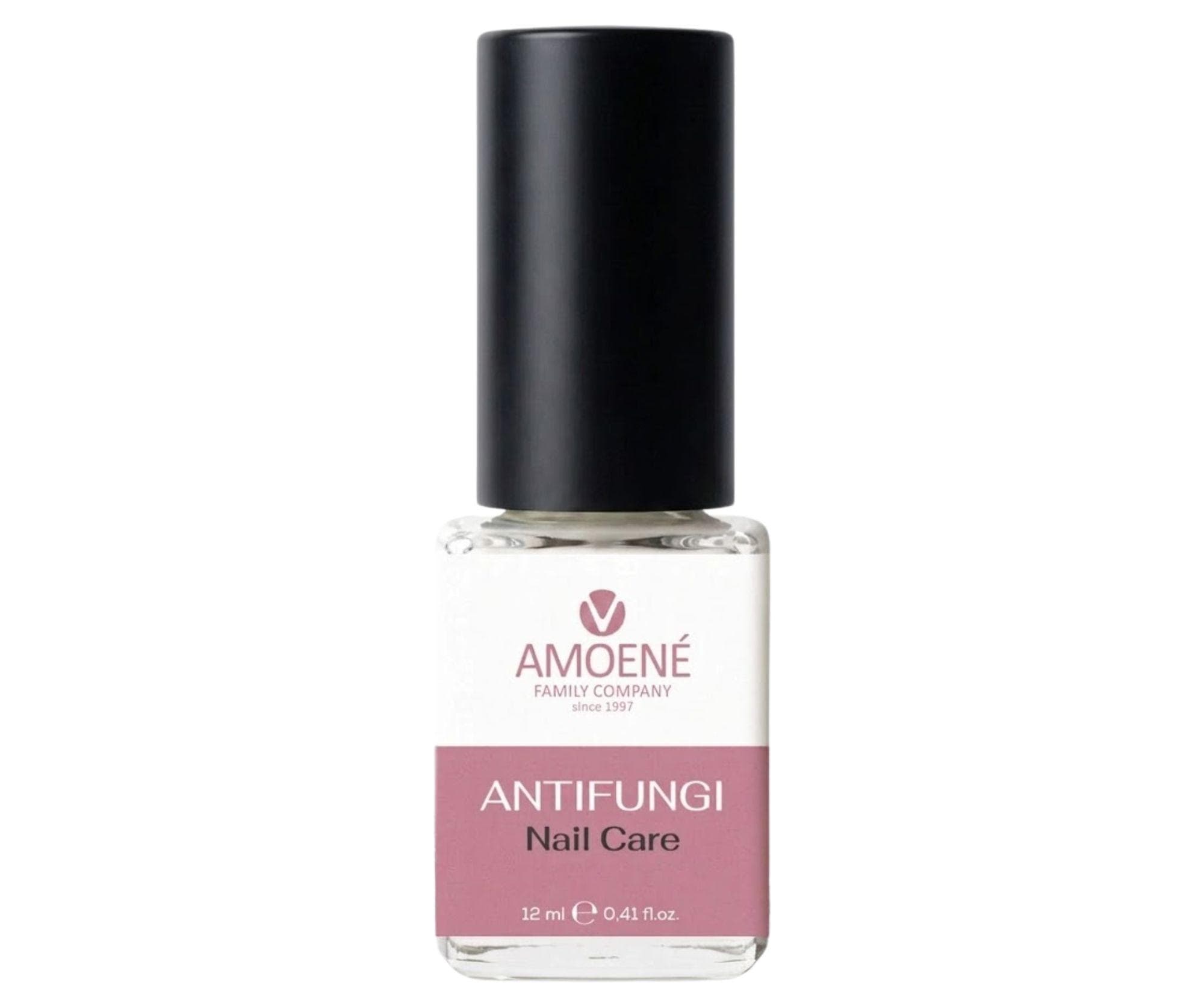 Pielęgnacyjny żelowy lakier do paznokci Amoené Antifungi Nail Care -