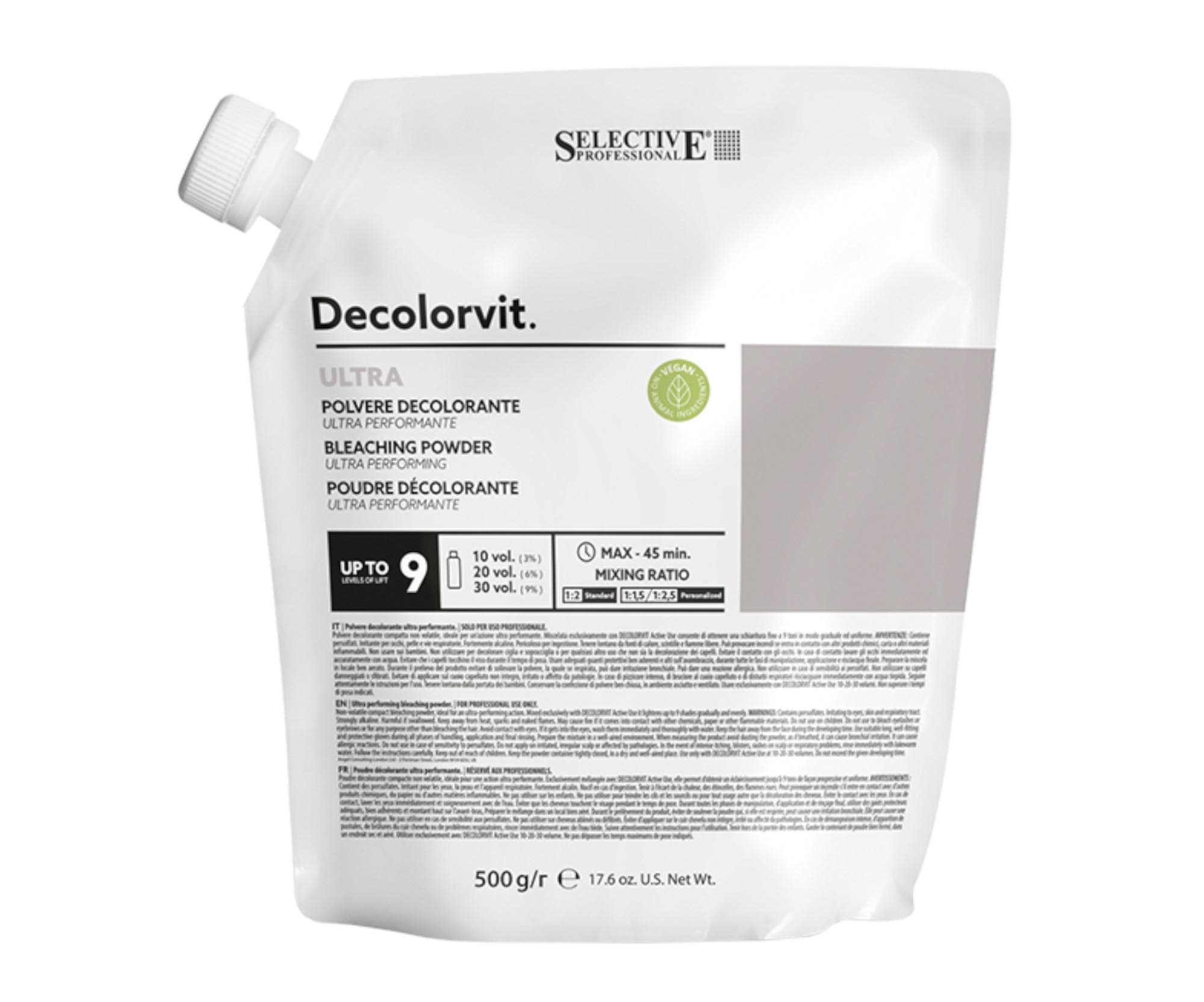 Puder rozjaśniający Selective Professional Decolorvit Ultra 9 -