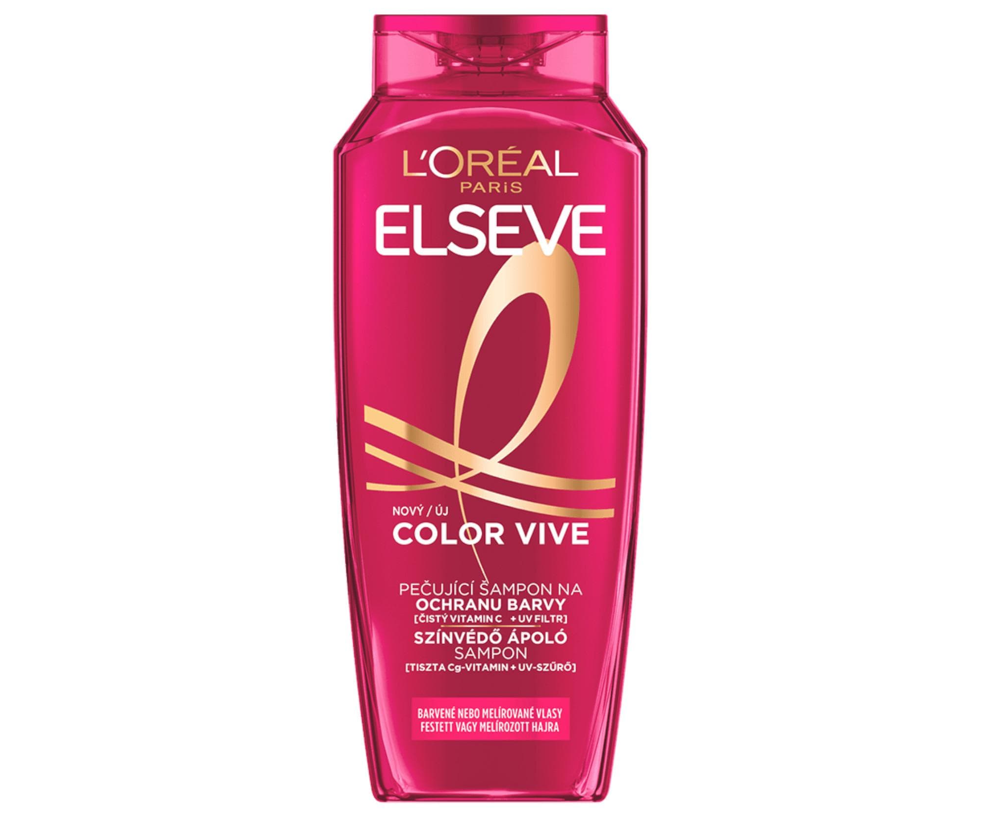 Szampon chroniący kolor włosów farbowanych Loréal Elseve Color-Vive -