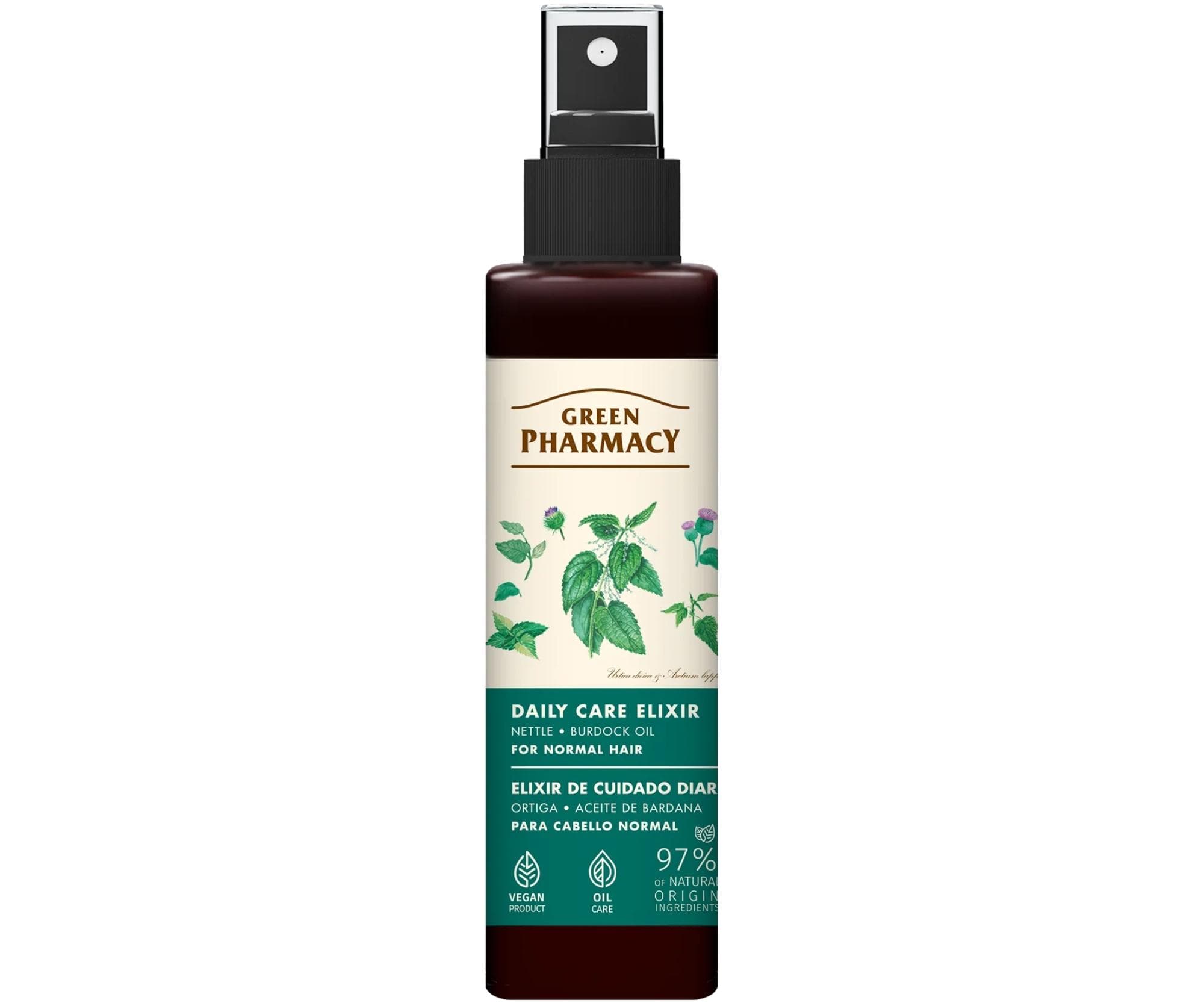 Nettle & Burdock oil Elixir serum do włosów normalnych