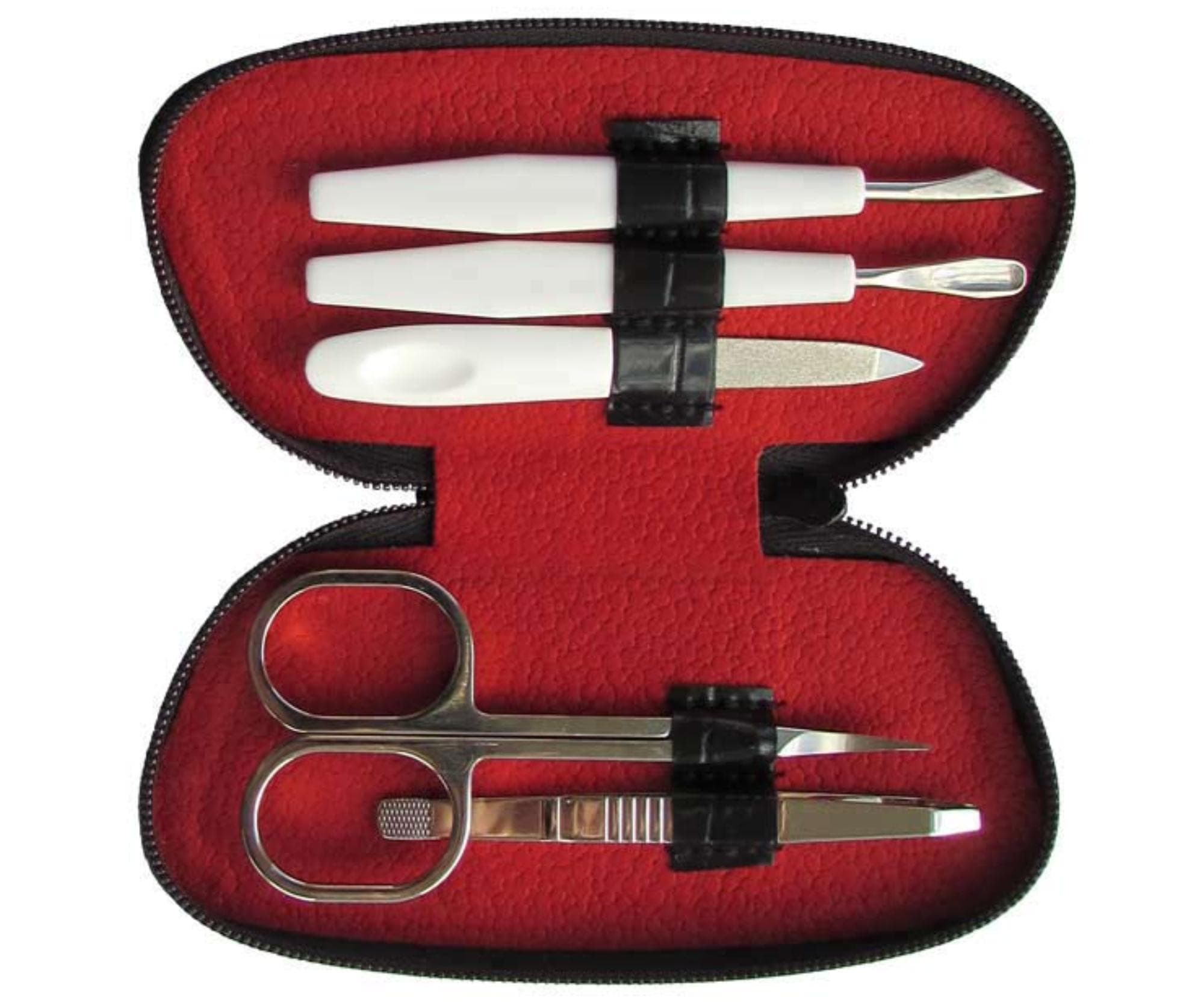 Zestaw do manicure Duko 4660 - 5-częściowy - stal węglowa - mały