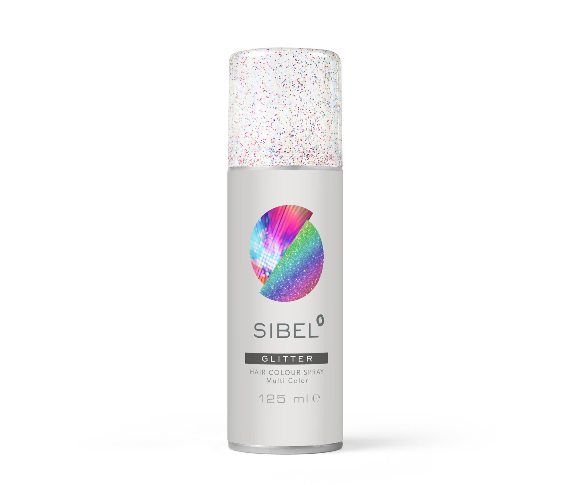 Koloryzujący spray do włosów Sibel Hair Colour - kolorowy brokat
