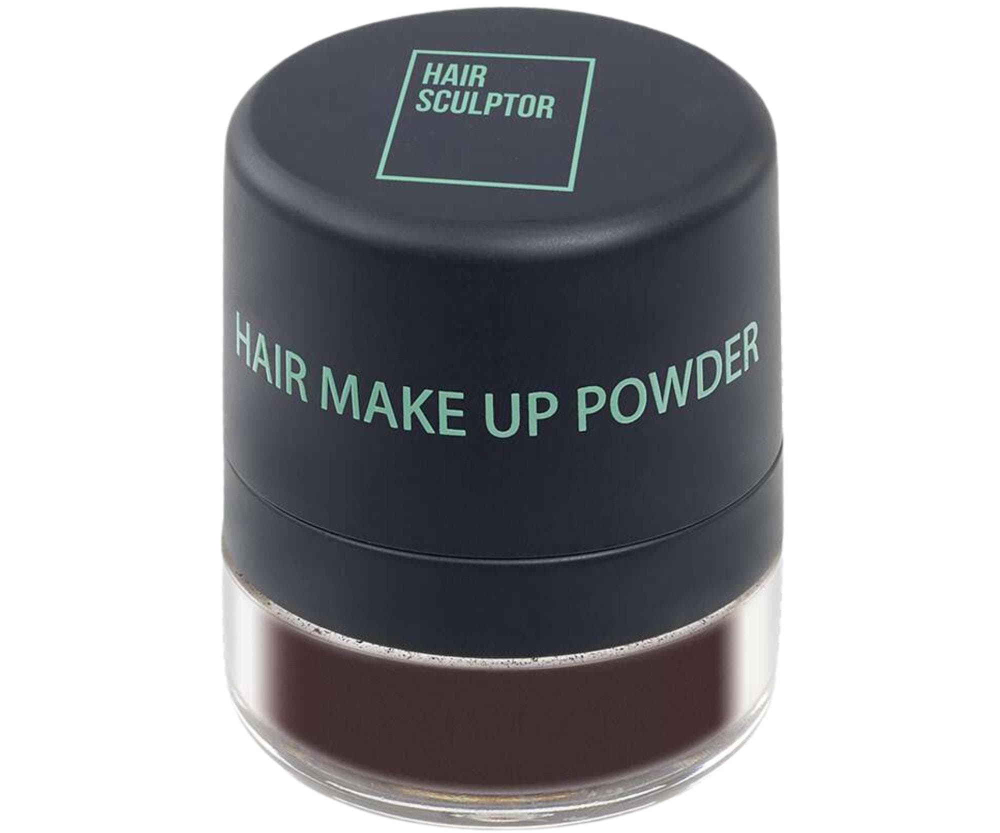 Hair Make-up Powder — puder do retuszu odrostów, Ciemny brąz