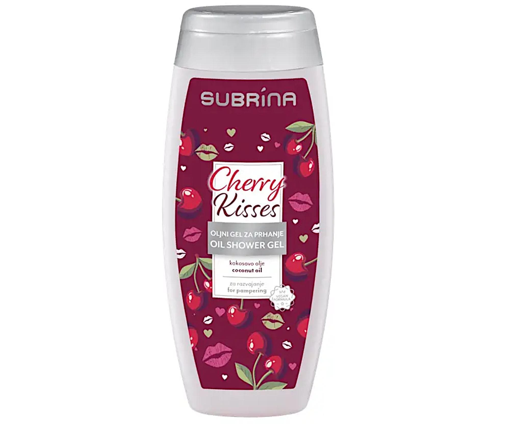 Żel pod prysznic Subrina Cherry Kisses - słodkie czereśnie -