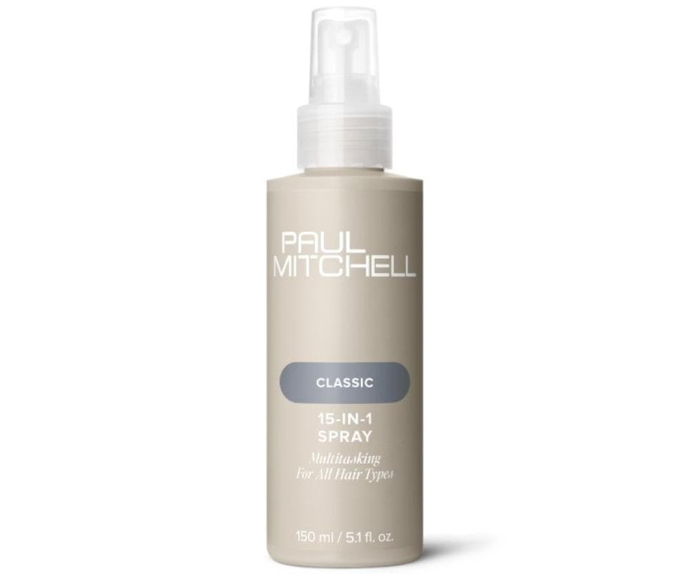 Spray pielęgnacyjny bez spłukiwania do wszystkich rodzajów włosów Paul Mitchell Classic 15-In-1 Spray -