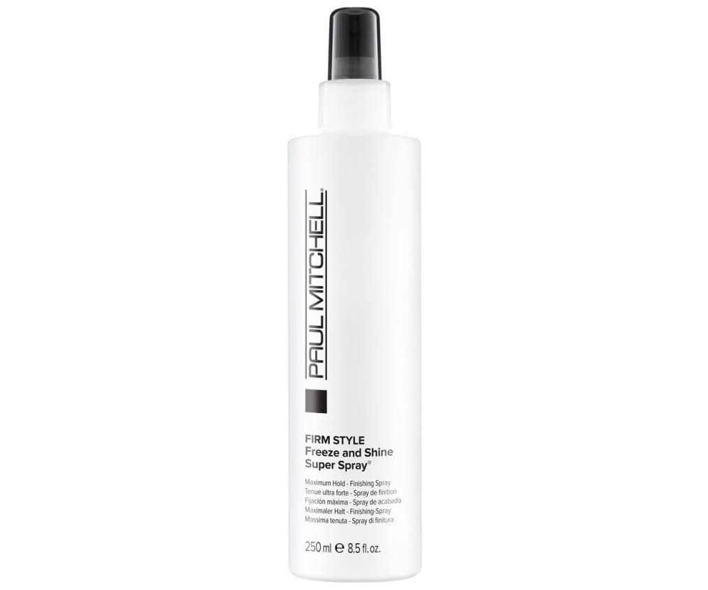 Spray utrwalający nadający włosom połysk Paul Mitchell Freeze and Shine Super Spray -