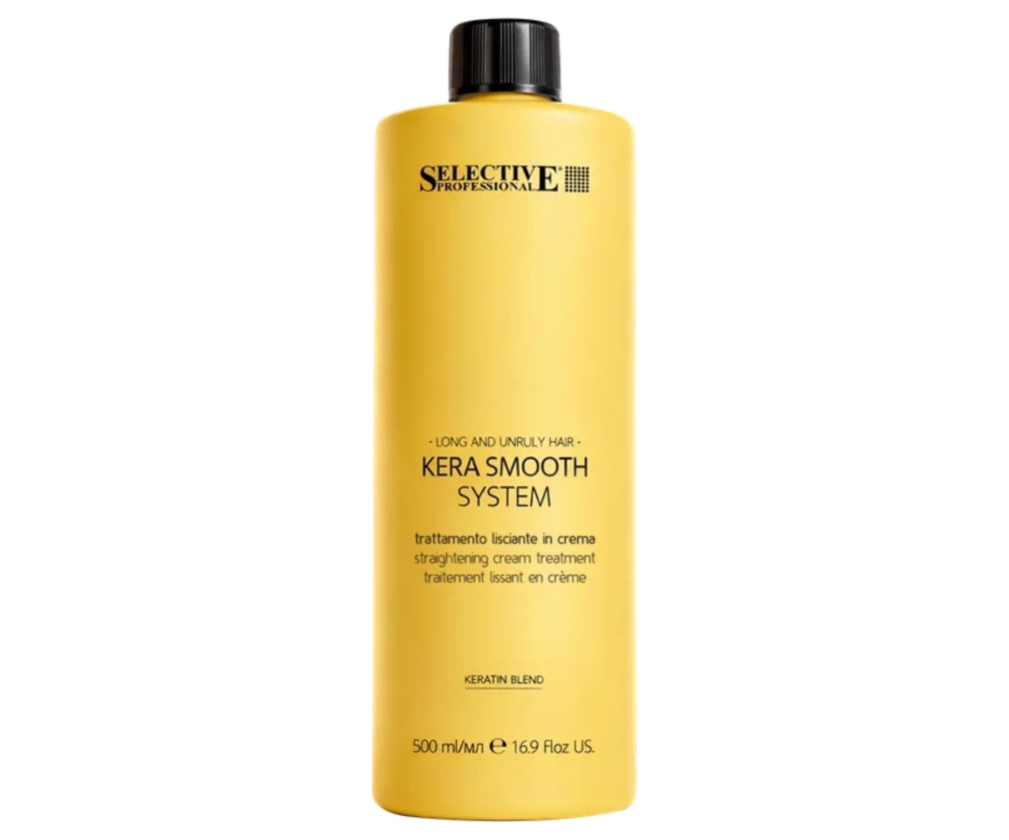 Krem wygładzający do włosów długich i niesfornych Selective Professional Kera Smooth System Cream Treatment -