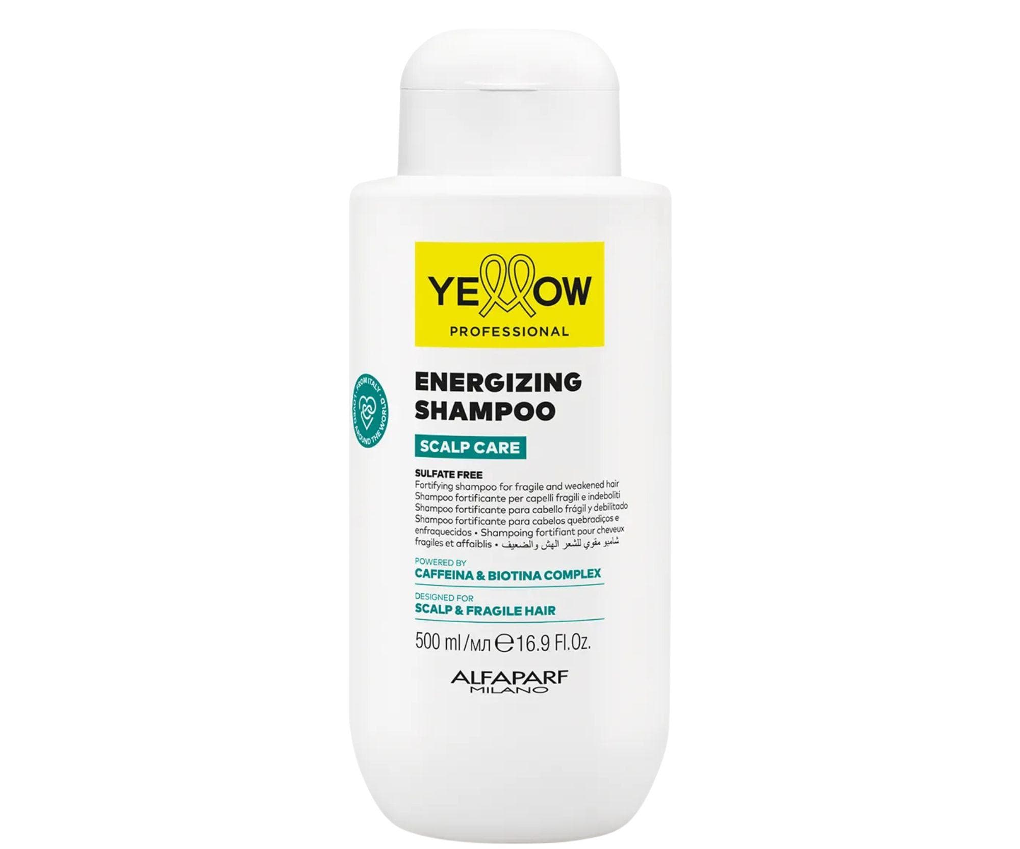 Szampon wzmacniający do włosów ze skłonnością do wypadania Yellow Professional Scalp Care Energizing Shampoo -
