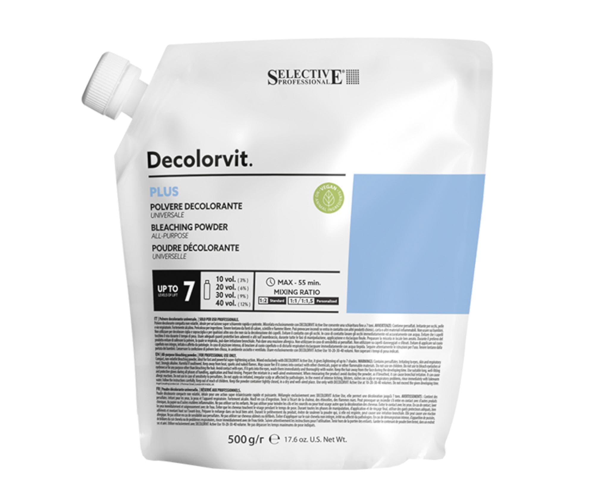 Puder rozjaśniający Selective Professional Decolorvit Plus 7 -